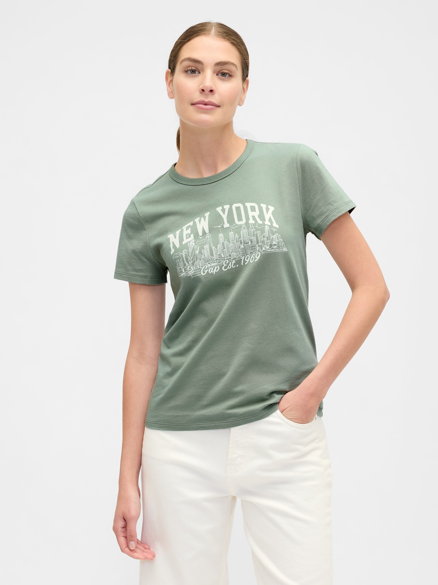 GAP T-shirt with logo - Women's