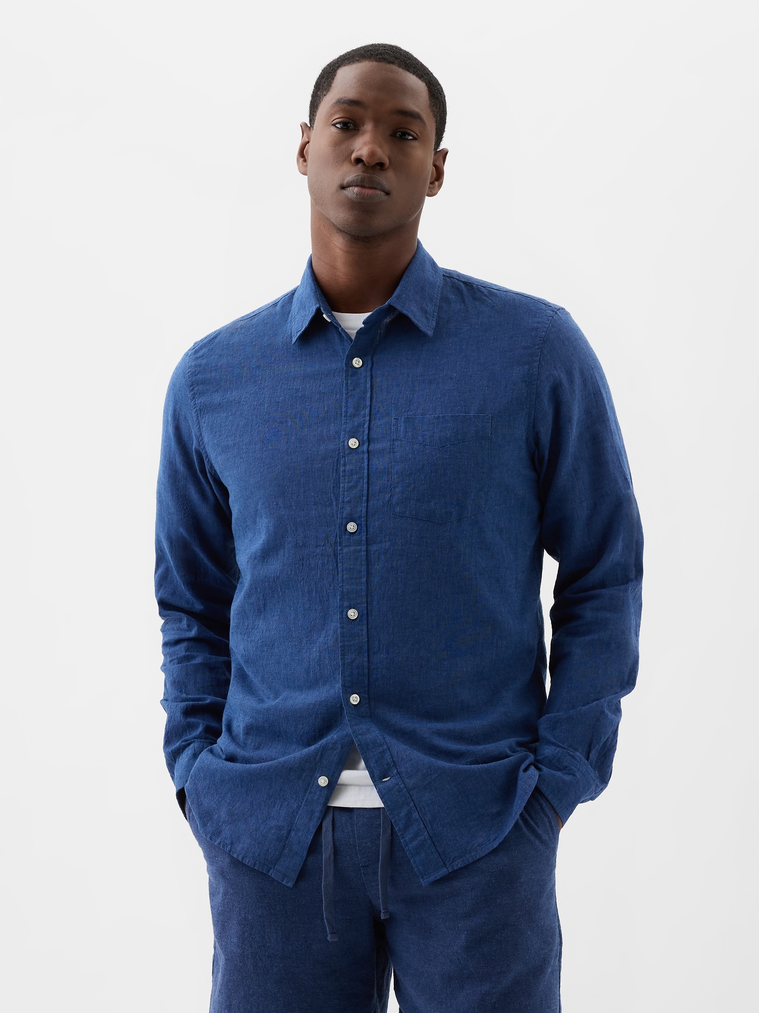 GAP Linen Shirt Standard Fit - Men's