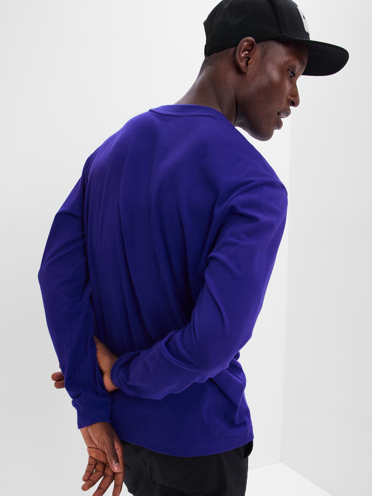 Topuri pentru barbati GAP - albastru inchis