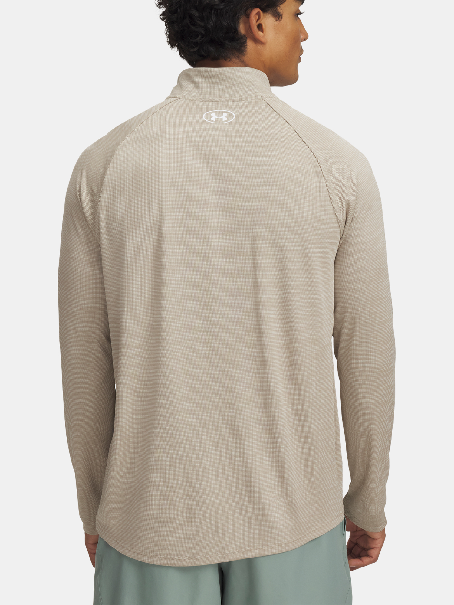 Men's T-shirt Under Armour UA Tech Textured 1/2 Zip - Men's