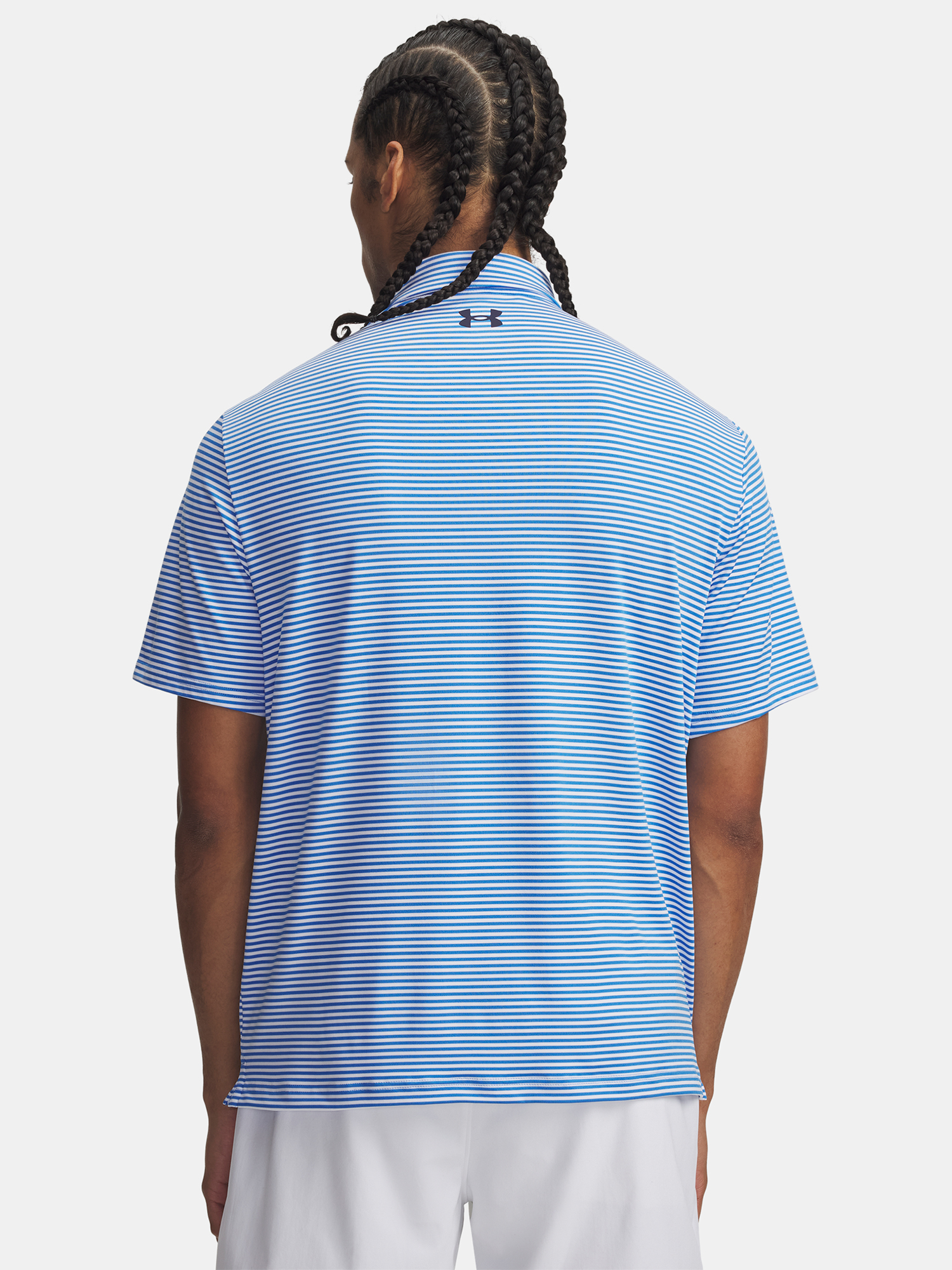 Men's T-shirt Under Armour UA Playoff 3.0 Stripe Polo-BLU - Men's