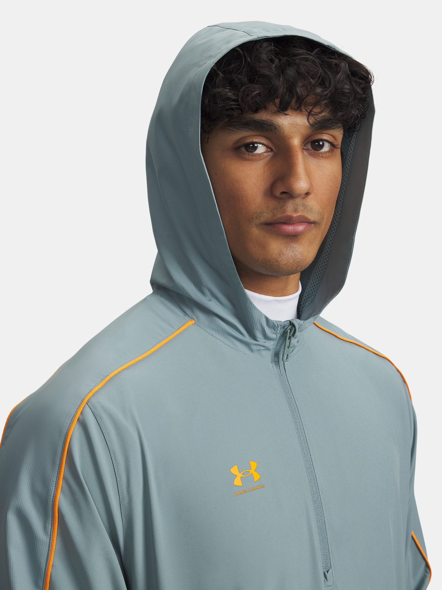 Men&#039;s Under Armour UA M Challenger Warmup Jkt-BLU Jacket - Mens