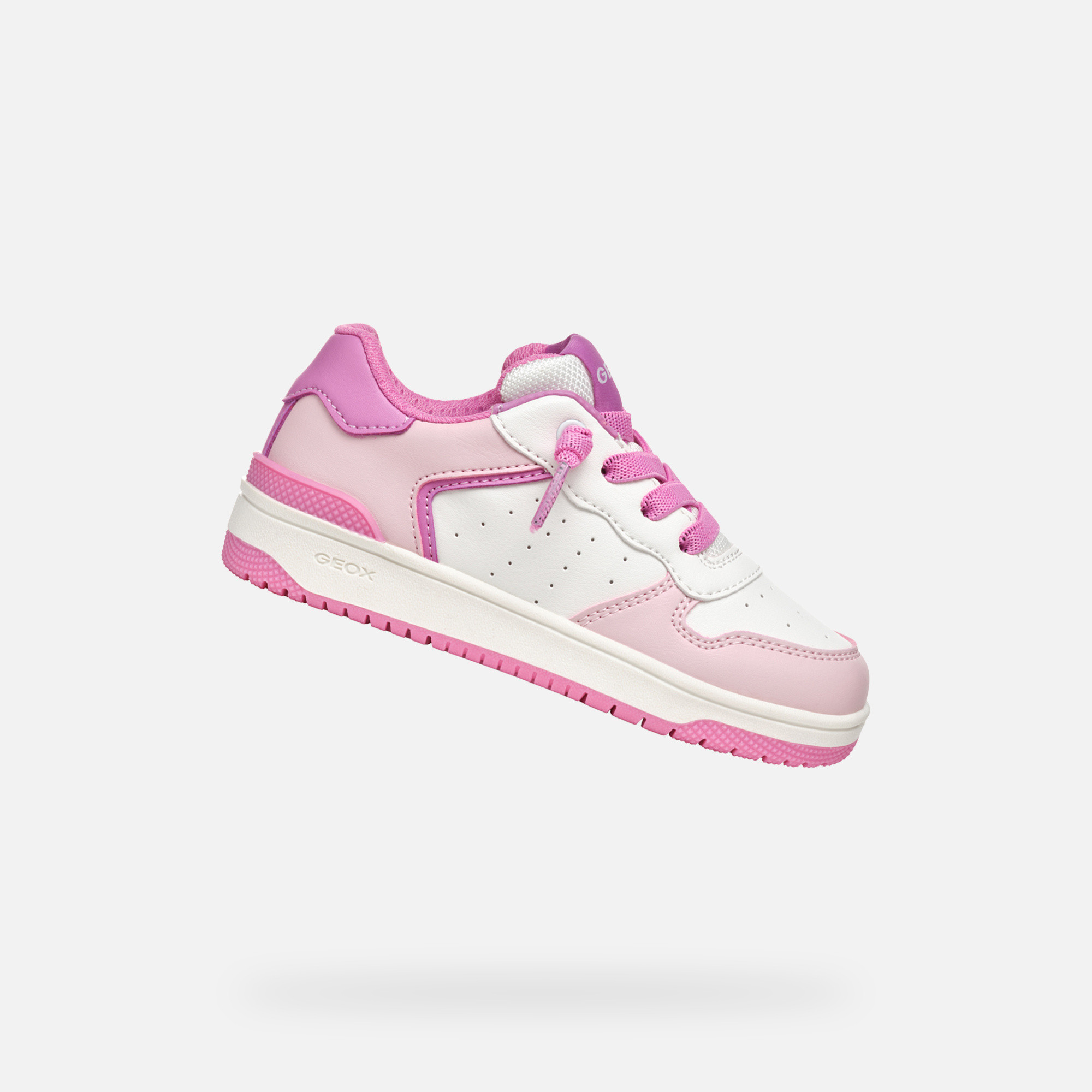 Pink Geox Washiba Girls Sneakers - Girls