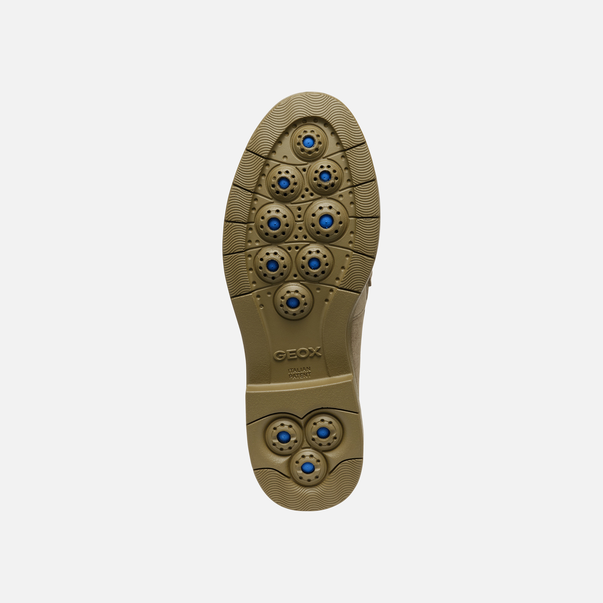 Beige women&#039;s moccasins Geox Spherica EC1 - Women&#039;s