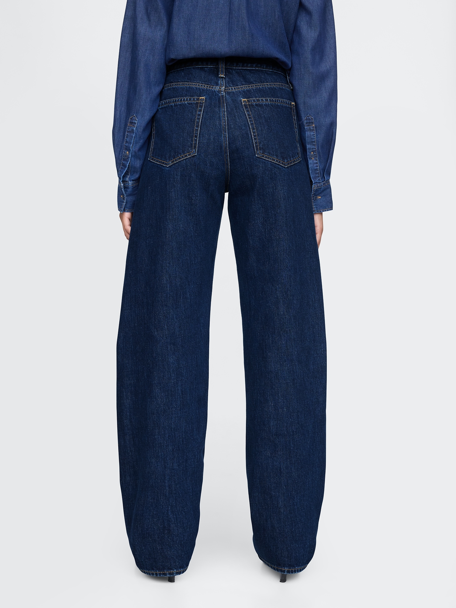 GAP Jeans Barrel High Rise - Women's