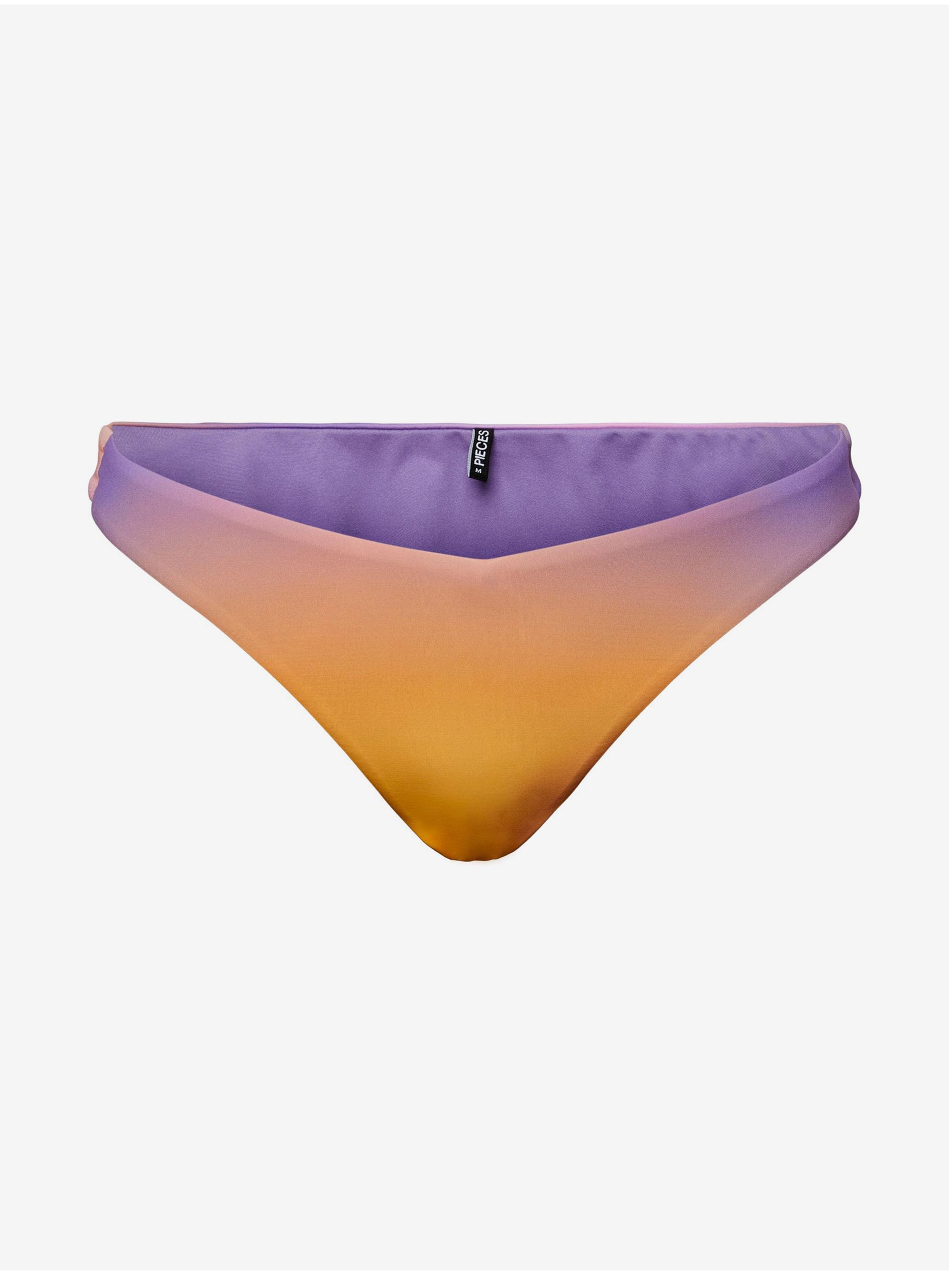 Purple-Orange Women's Swimsuit Bottoms Pieces Bibba - Women