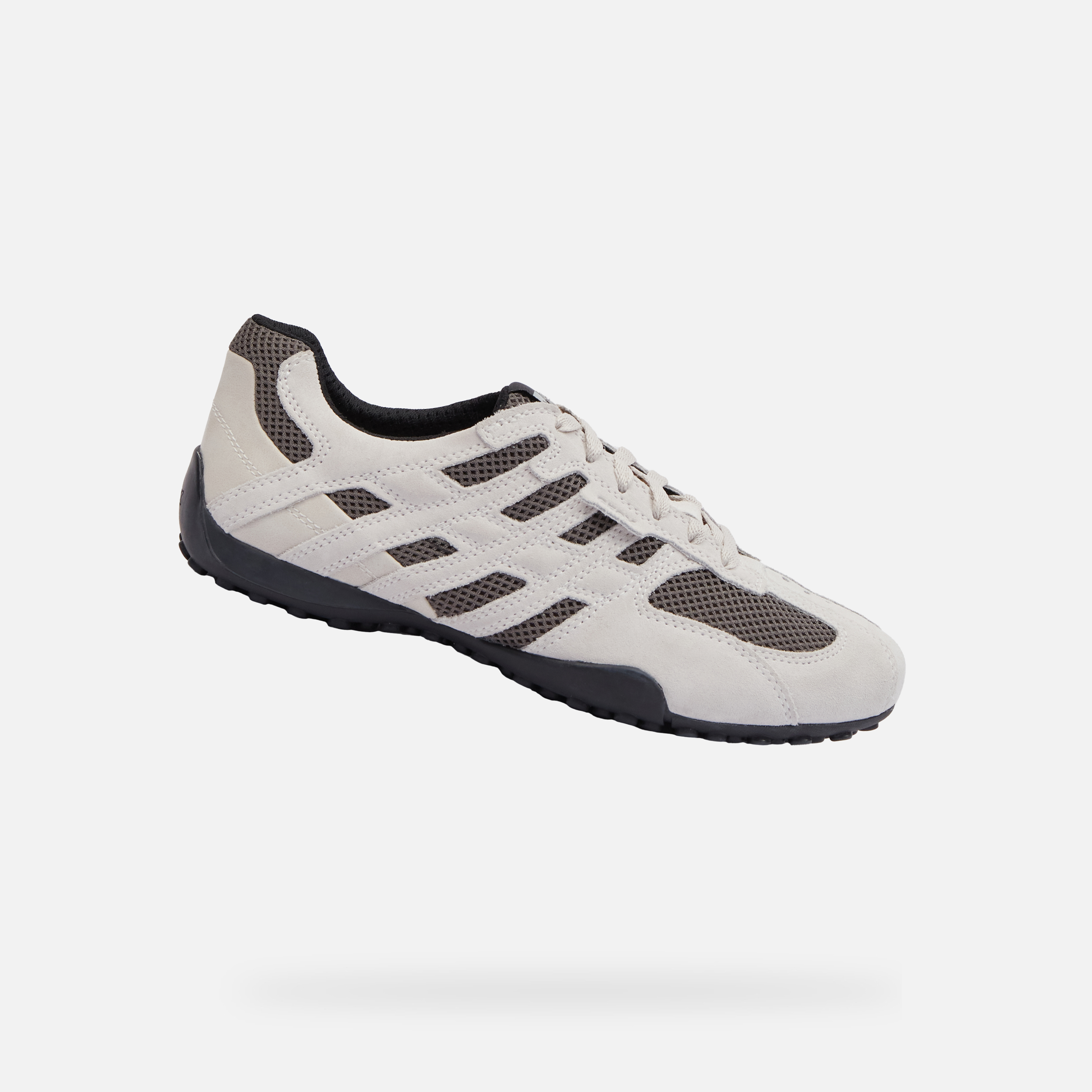 Krémové pánské tenisky Geox Snake Original - Pánské