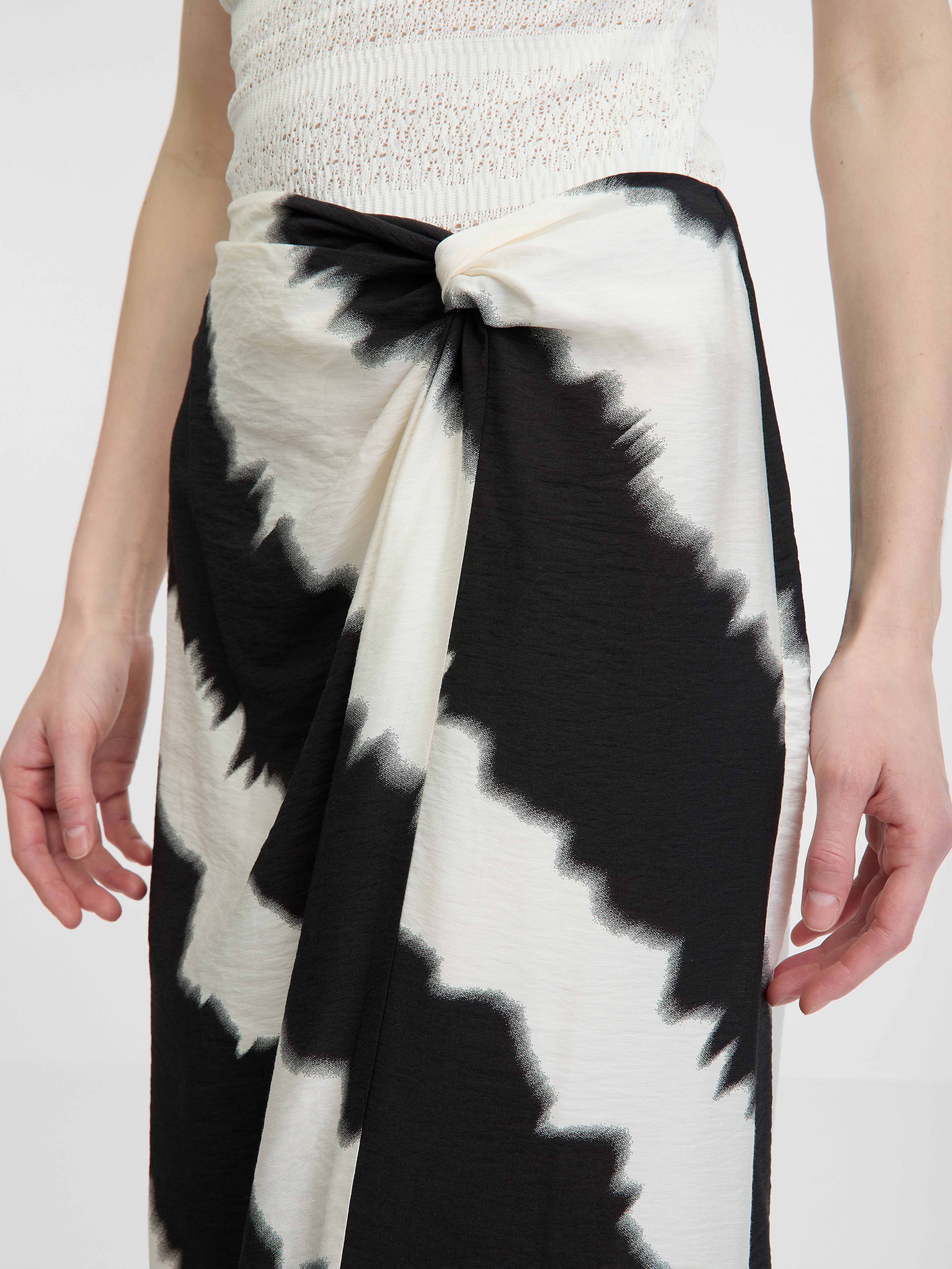 Orsay White-black women&#039;s skirt - Women&#039;s