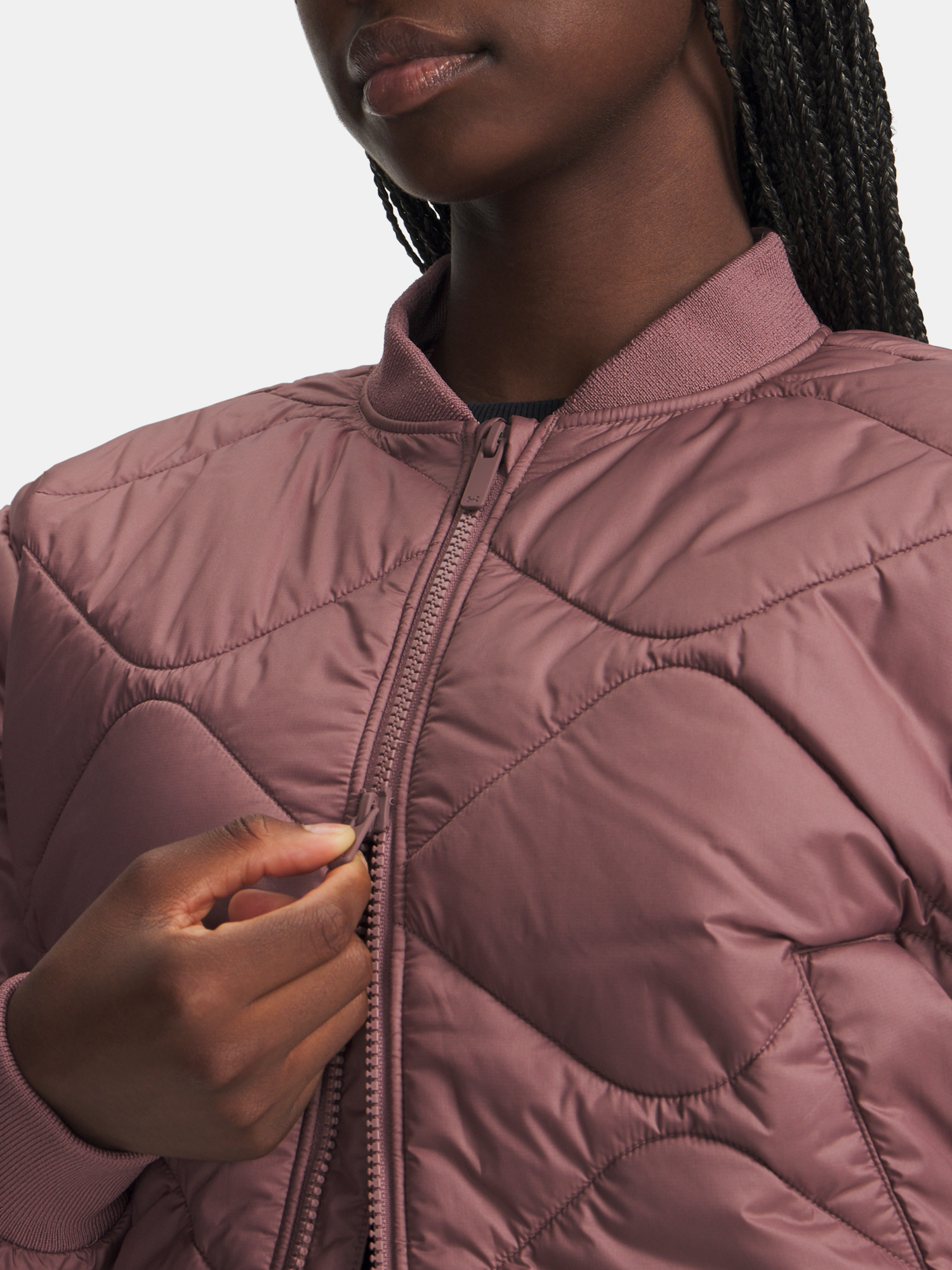 Women&#039;s Under Armour Heritage Bomber-MRN Jacket - Women&#039;s