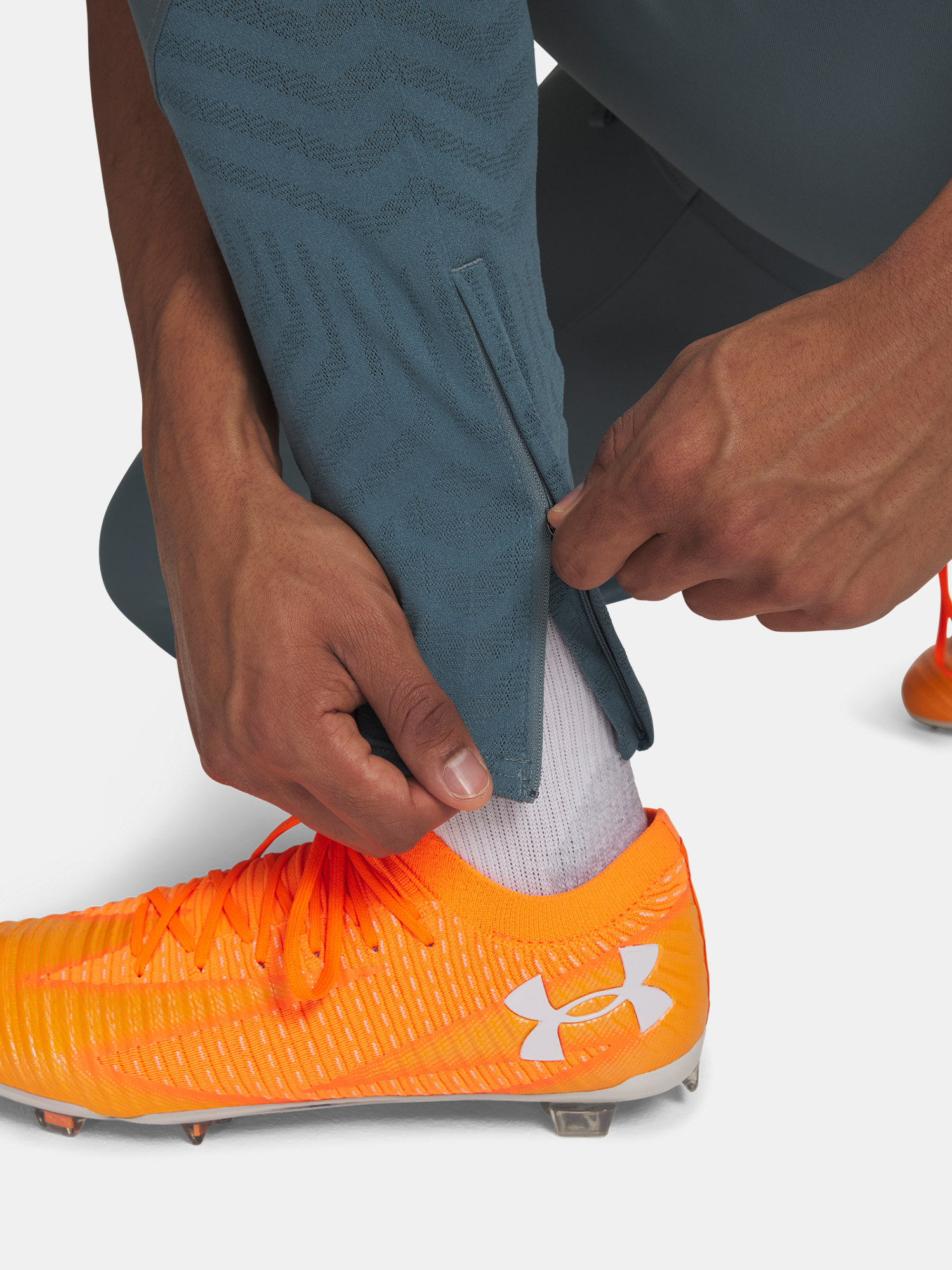 Pantaloni sport pentru bărbați Under Armour UA M Ch. Pro Pant-BLU