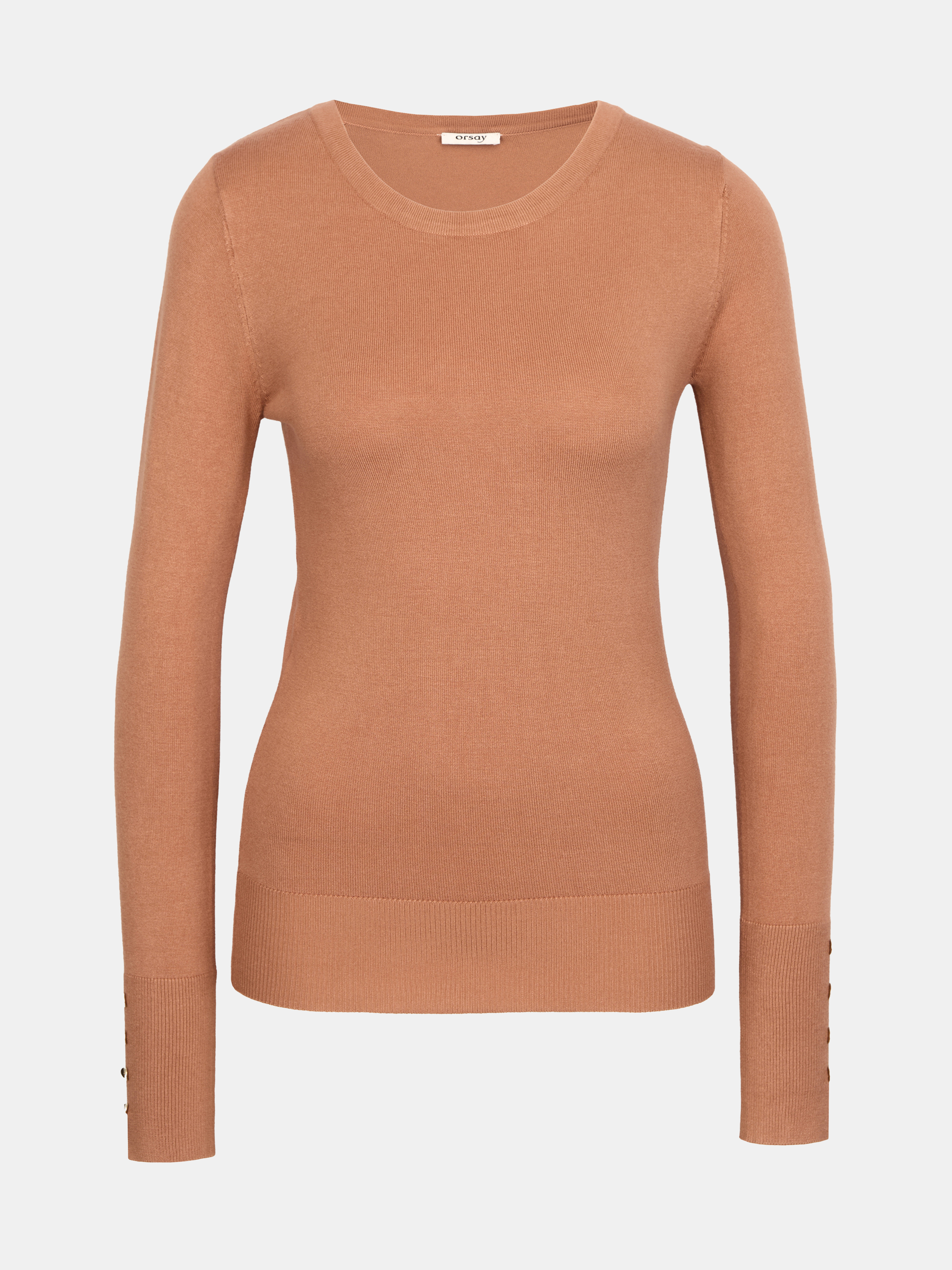 Světle hnědý dámský svetr ORSAY