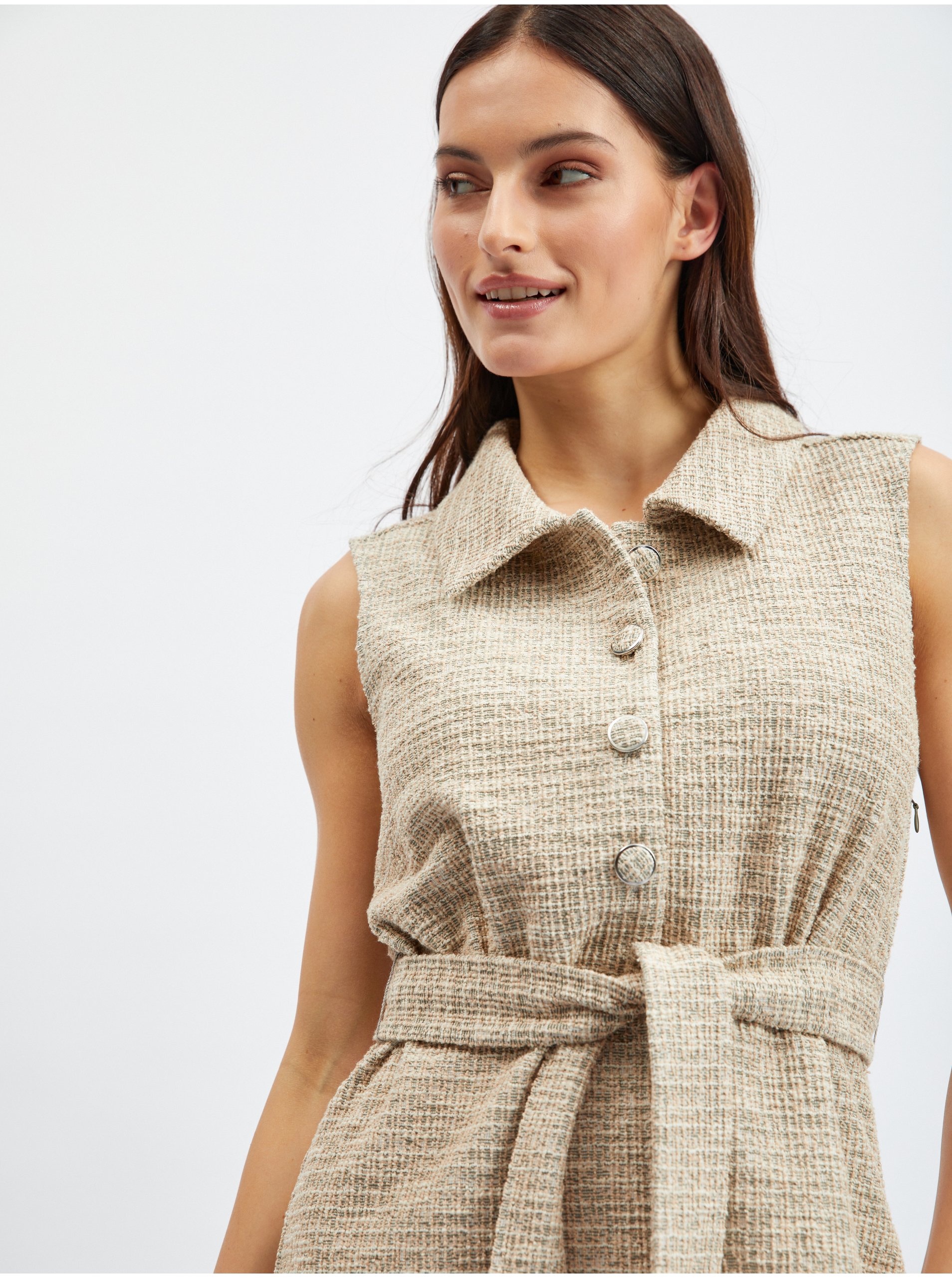 Rochii casual pentru femei ORSAY - maro deschis