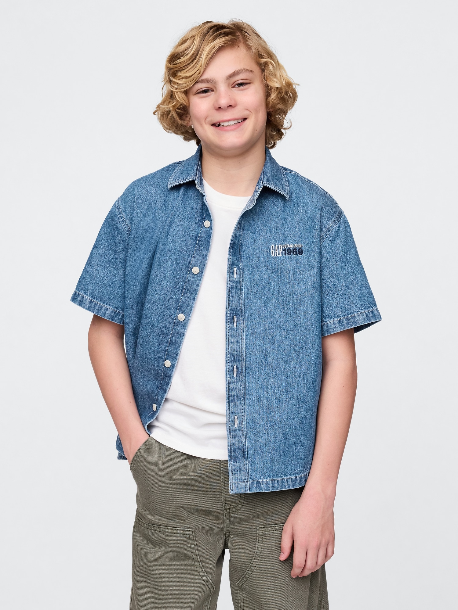 GAP Childrens denim shirt Americana - Boys