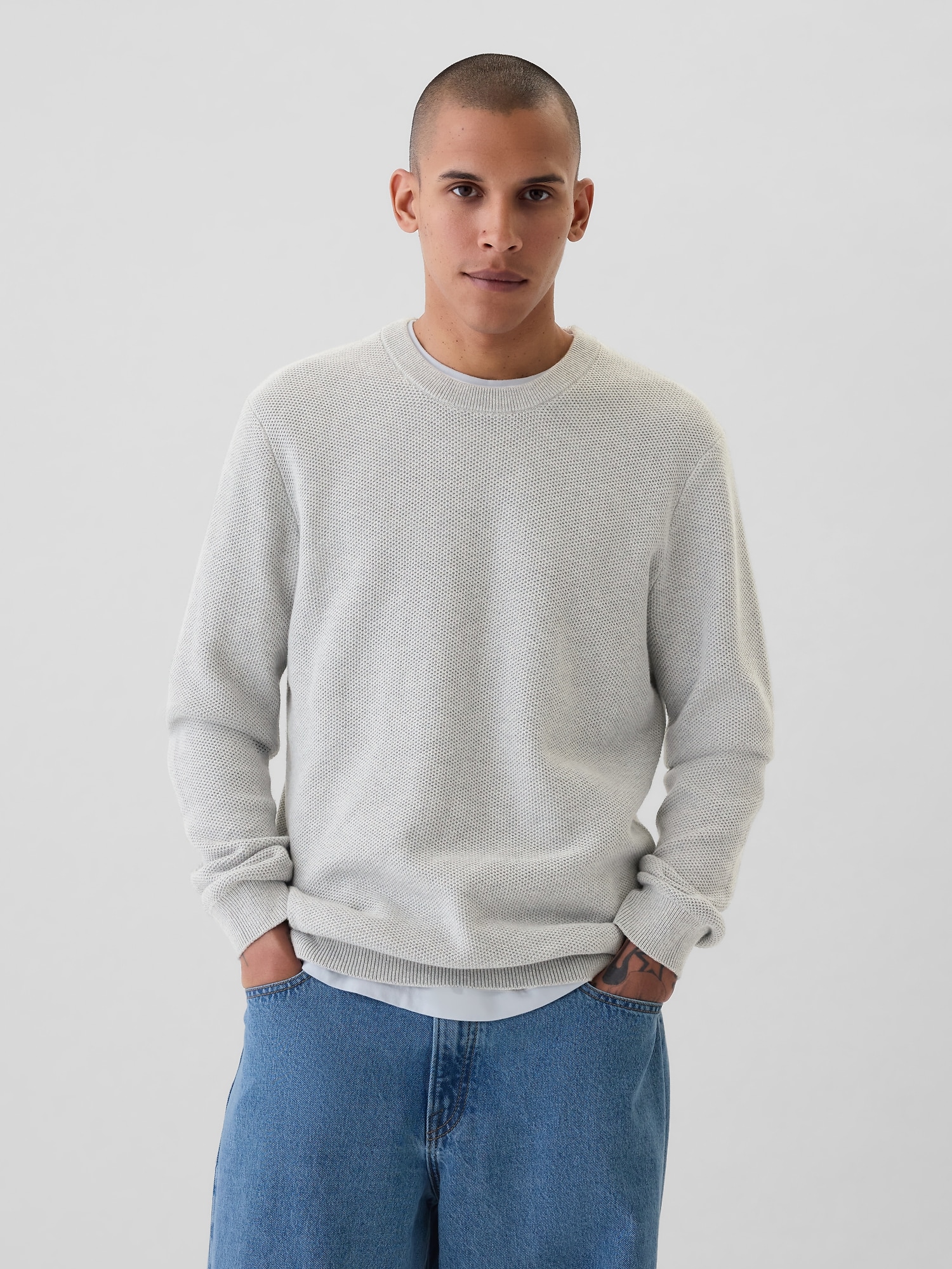 GAP Textured Sweater - Mens