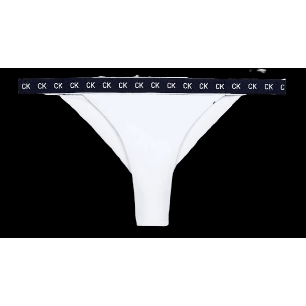 Calvin Klein Costume de baie Chiloti Kw0Kw00945 brazilian alb Femei