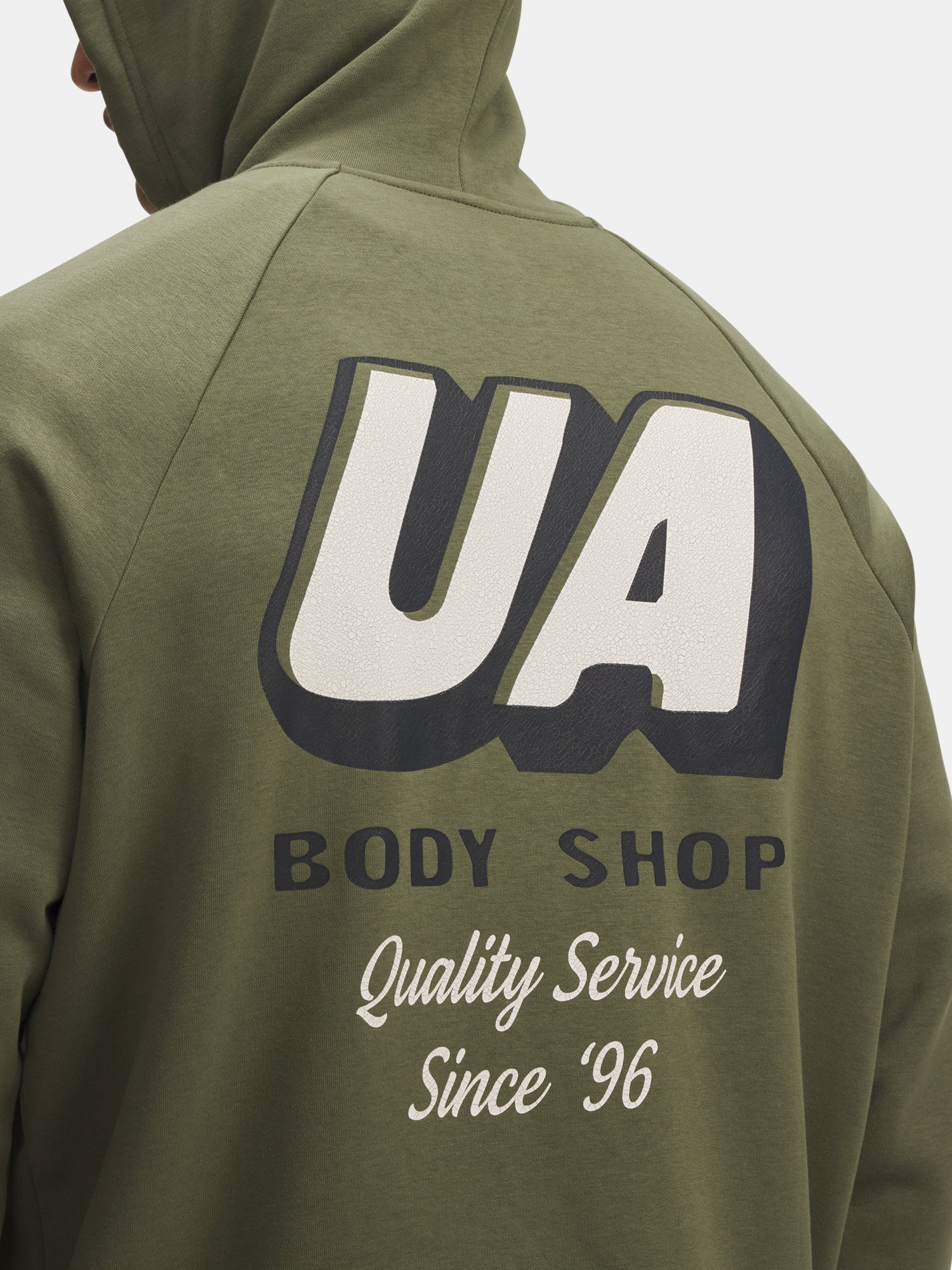 Men's sweatshirt Under Armour UA Rival Fleece HBR Logo HD-GRN - Men's