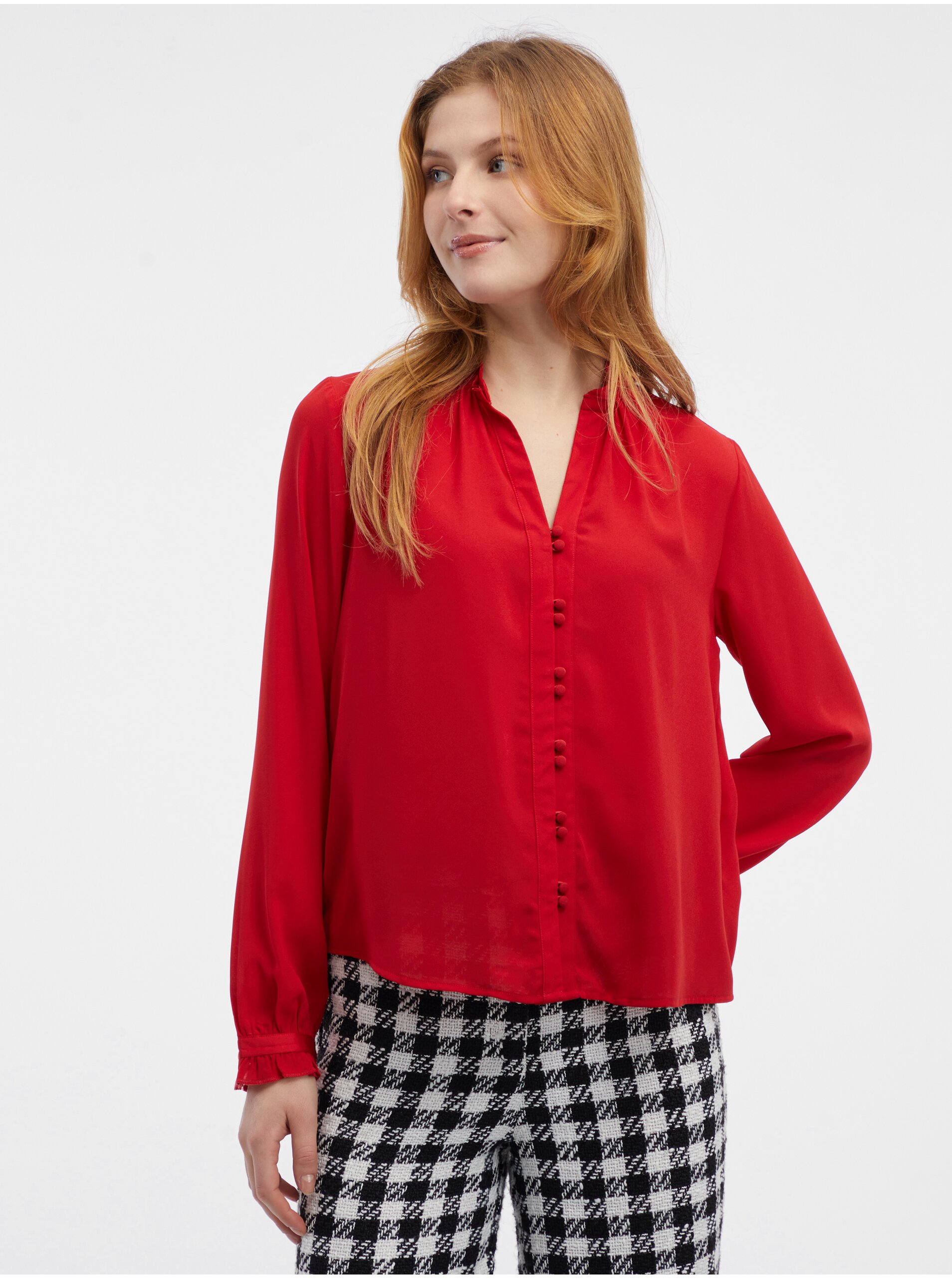 Marimi curvy pentru femei ORSAY - rosu