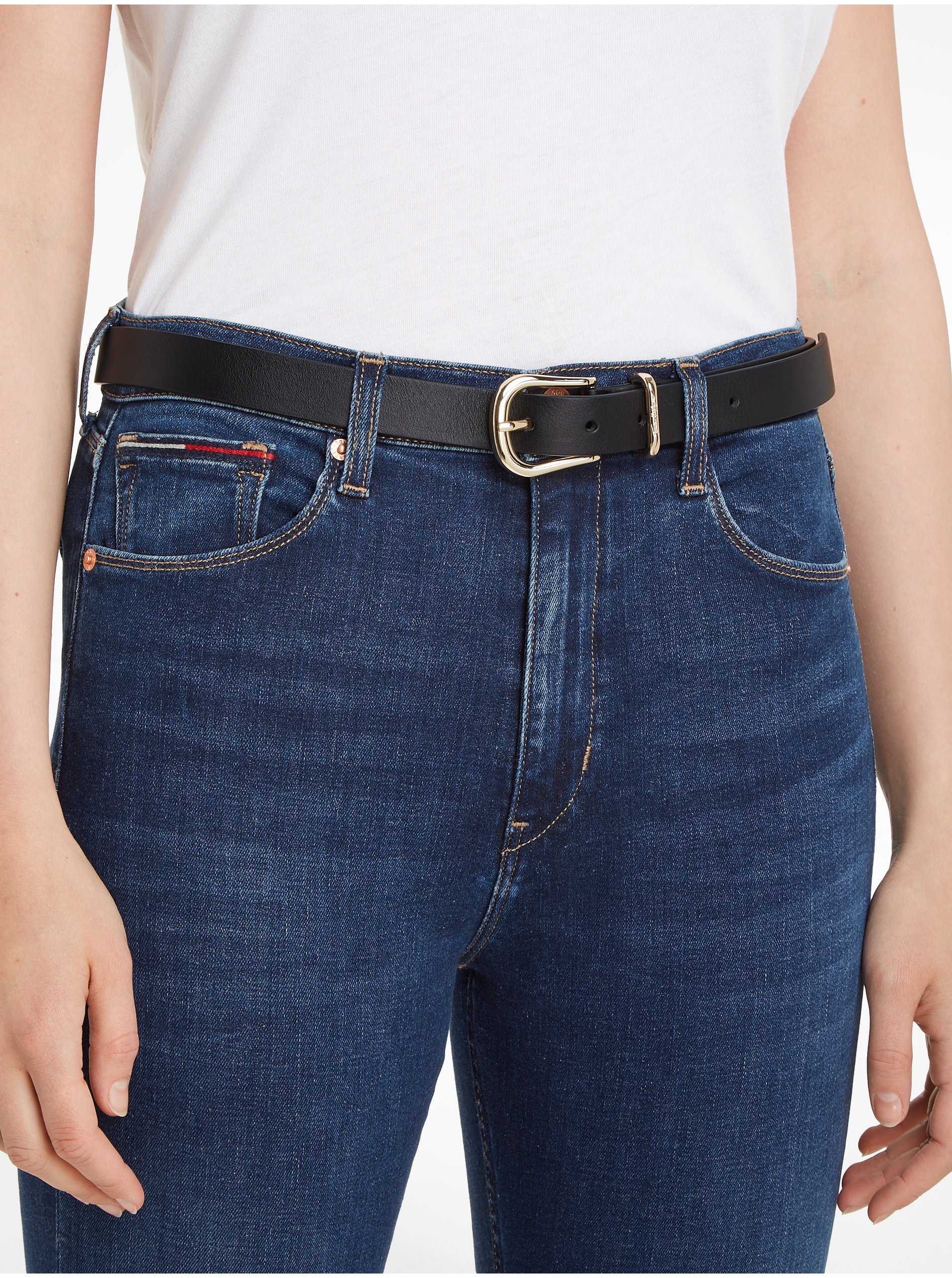 Curele pentru femei Tommy Hilfiger - negru
