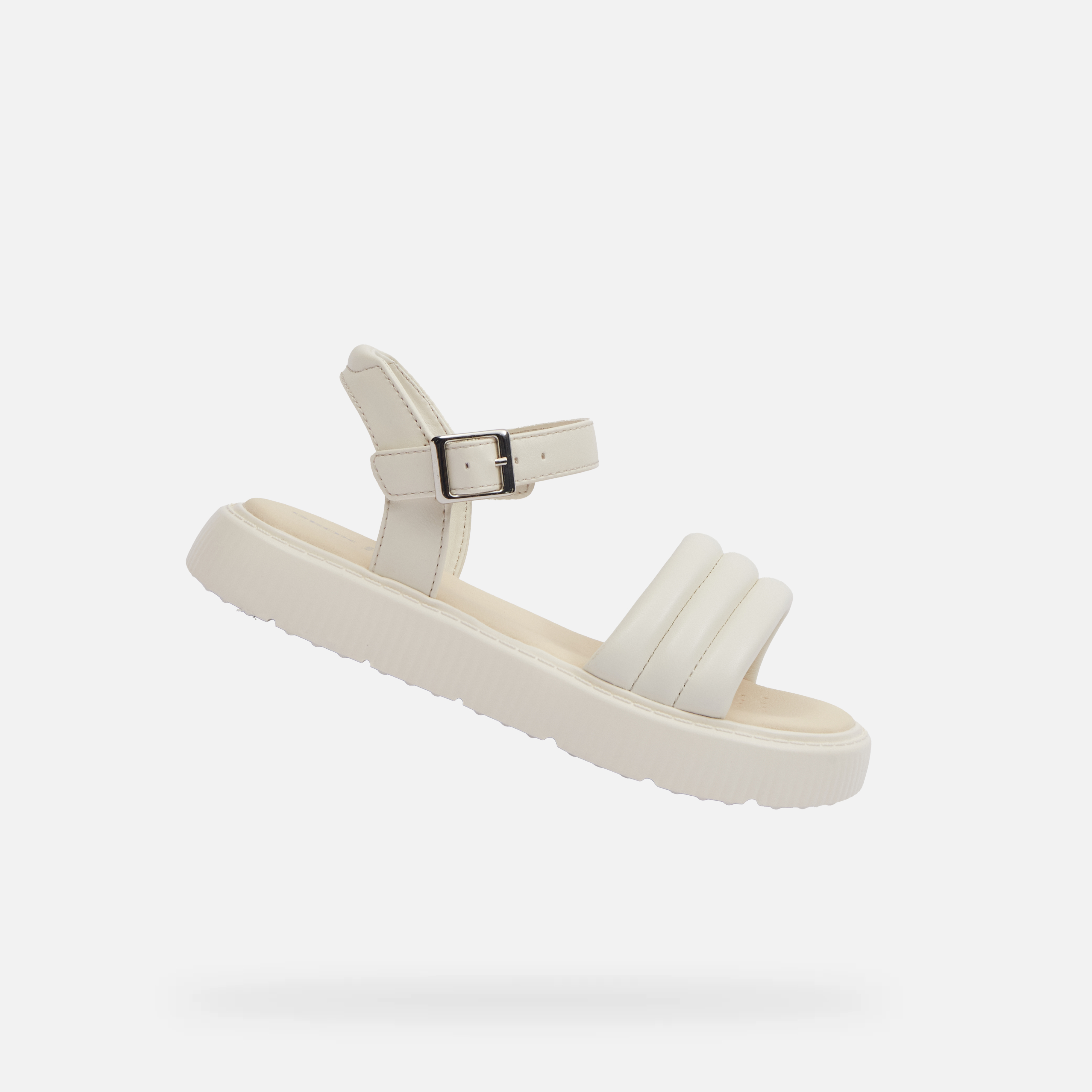 Cream Girls Sandals Geox Kodette - Girls