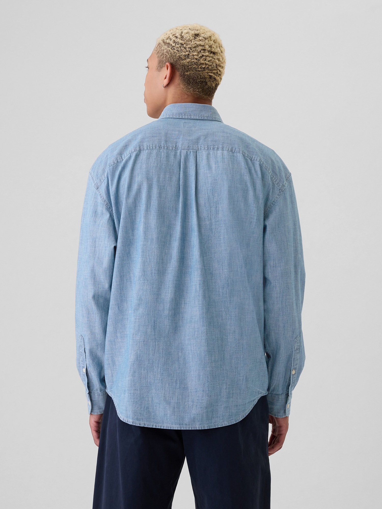 GAP Chambray shirt with logo - Men