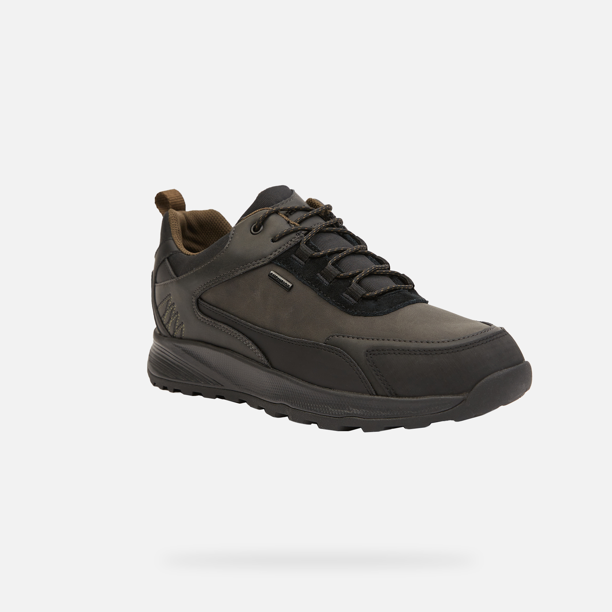 Dark brown men's sneakers Geox Terrestre B Abx - Men's