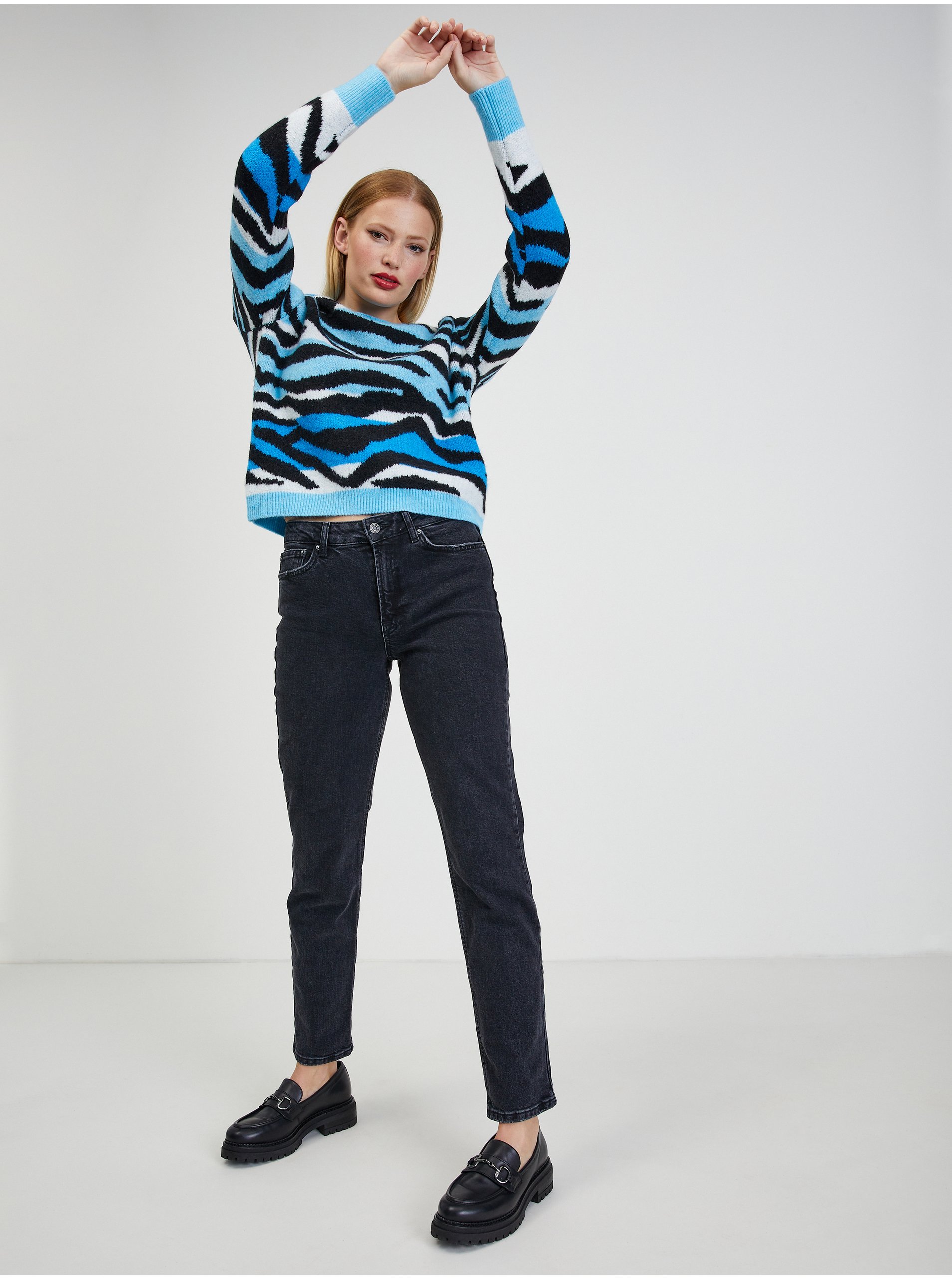 Pulovere pentru femei ORSAY - albastru, albastru deschis, negru, alb