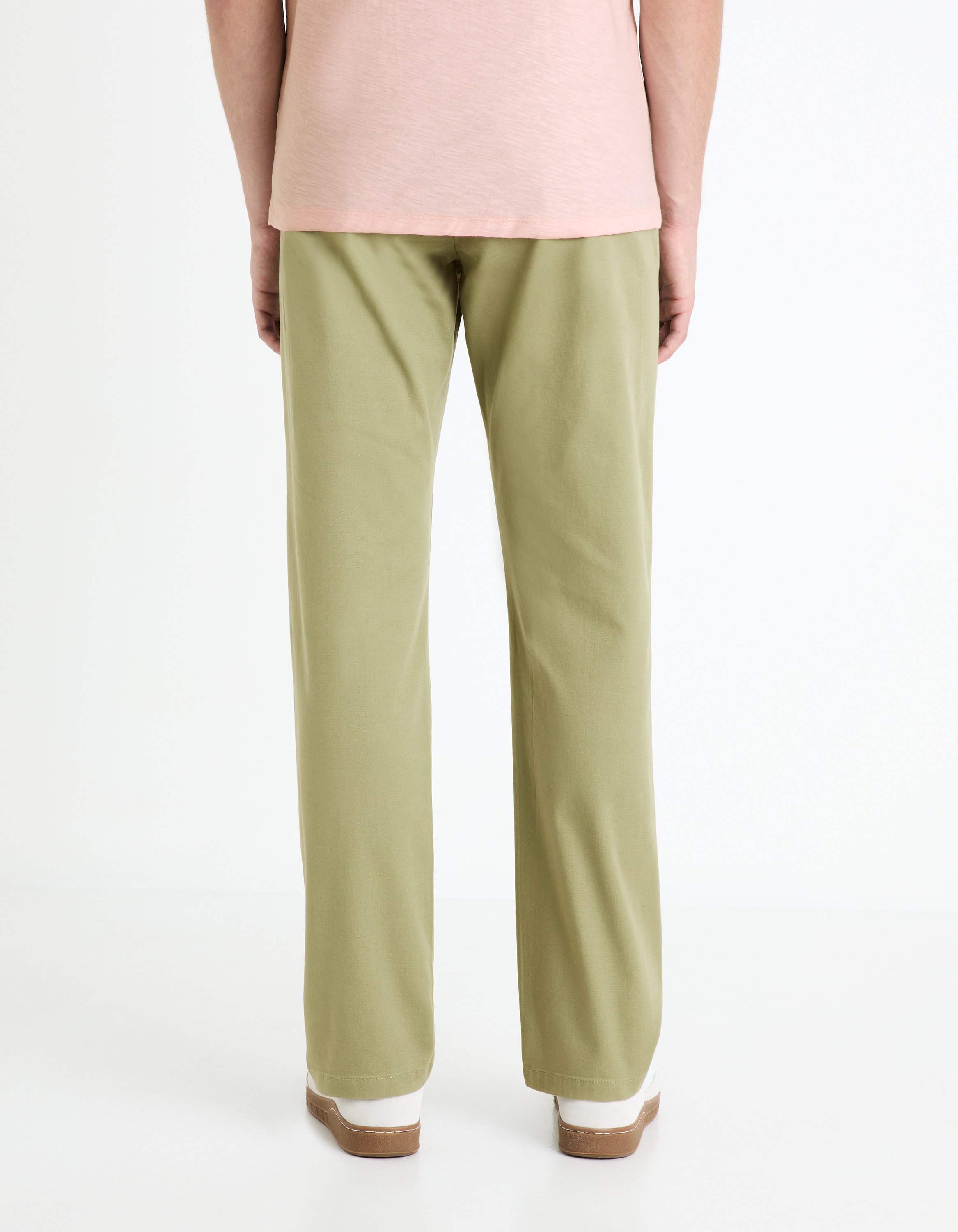 Pantaloni chino pentru barbati Celio - verde deschis