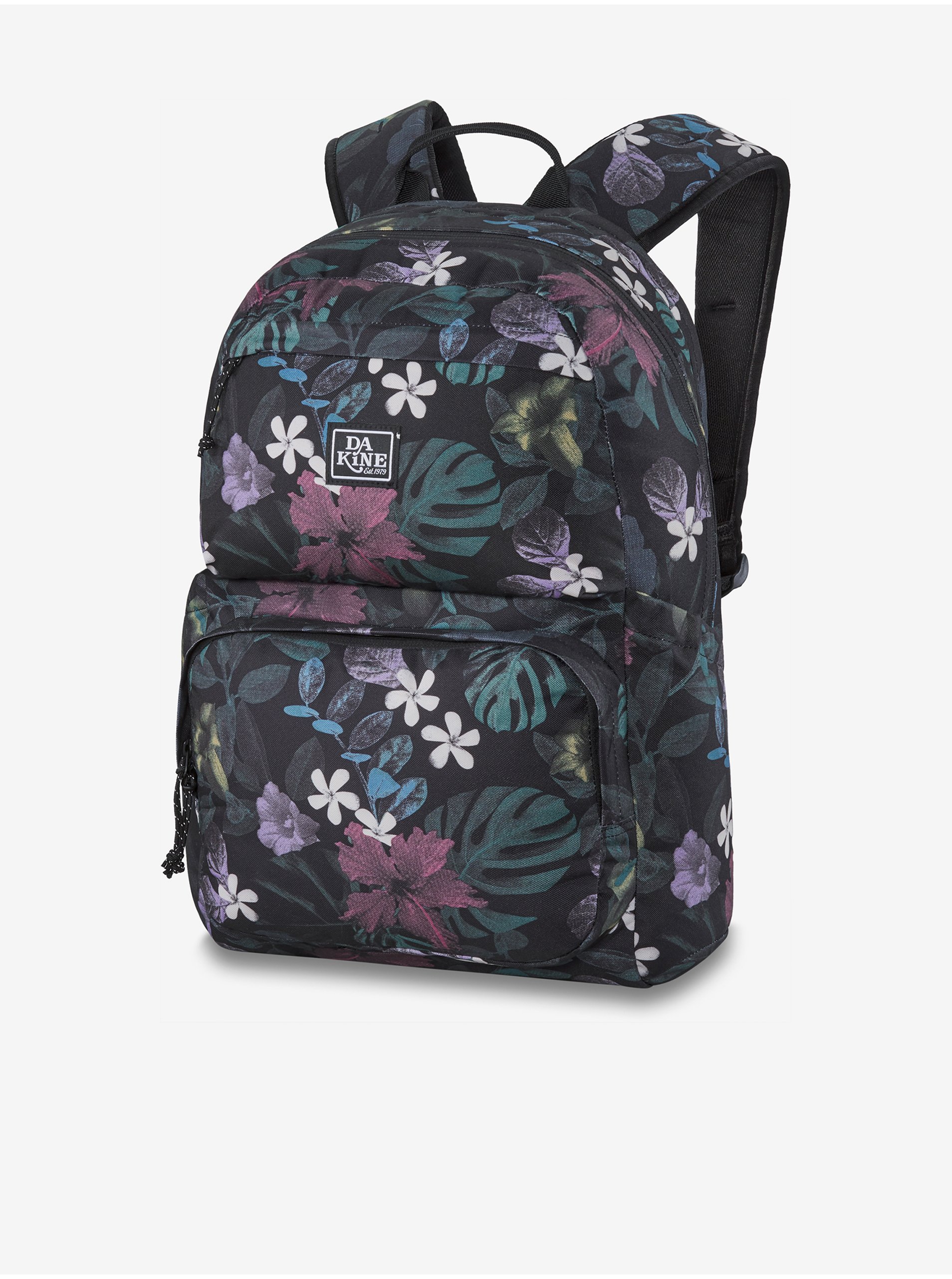 Levně Černý dámský květovaný batoh Dakine Method Backpack 25 l - Dámské