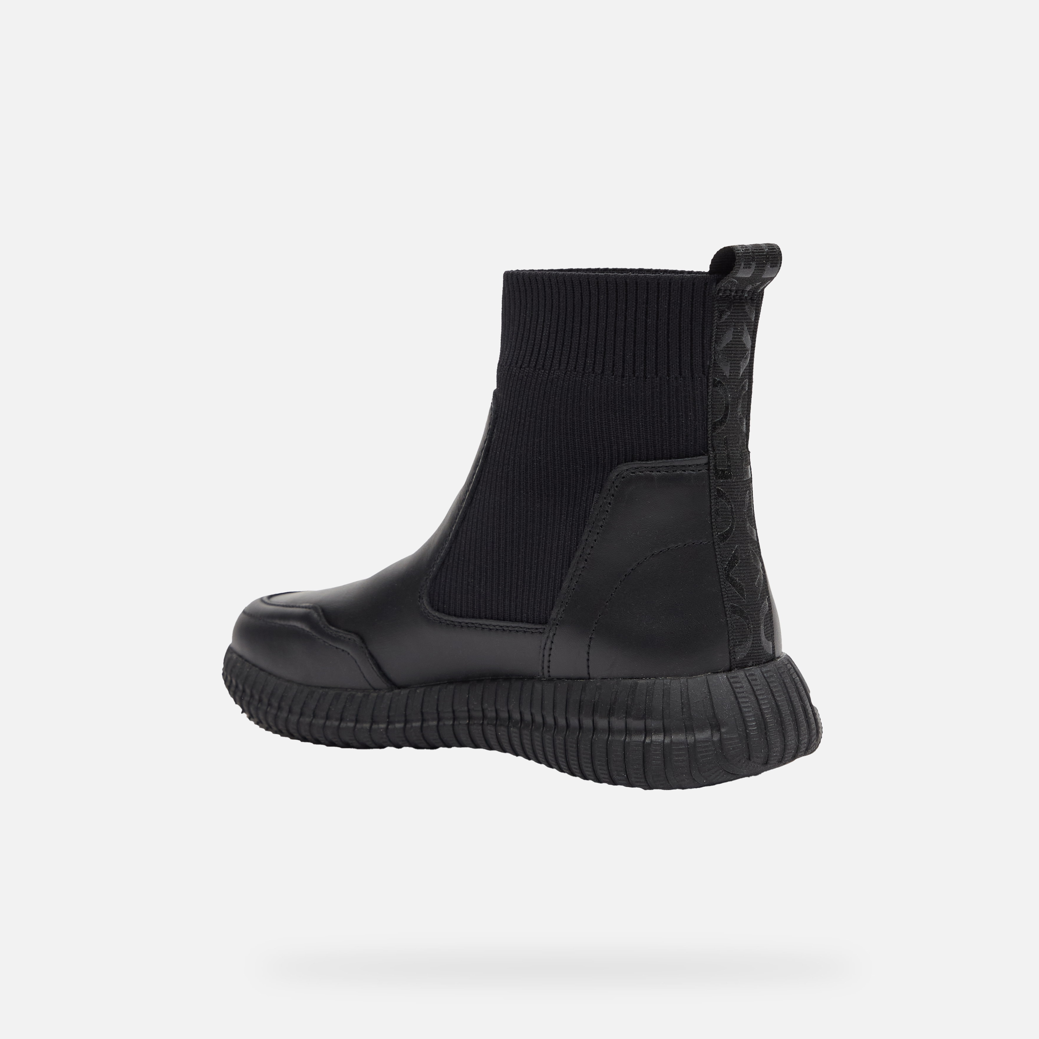 Black women's ankle boots Geox Noovae - Women's