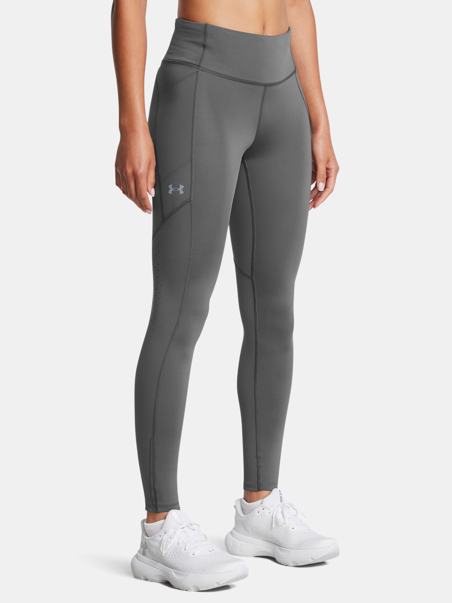 Women's Leggings Under Armour UA Fly Fast Tight-GRY - Women's