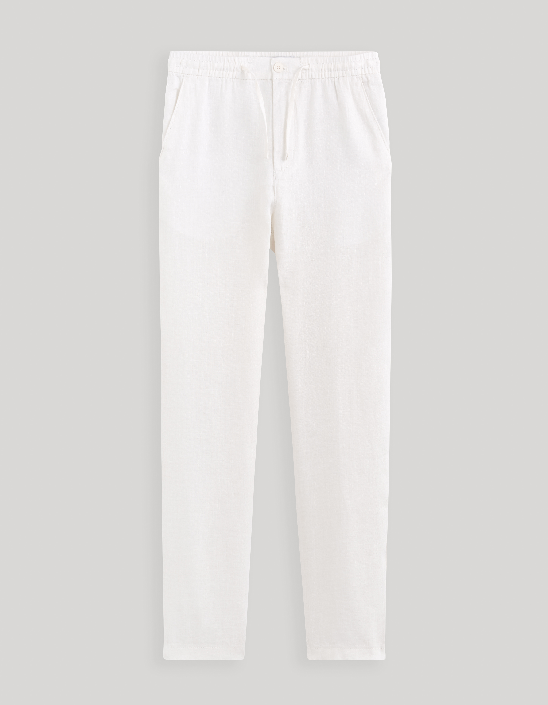 Pantaloni casual pentru barbati Celio - alb