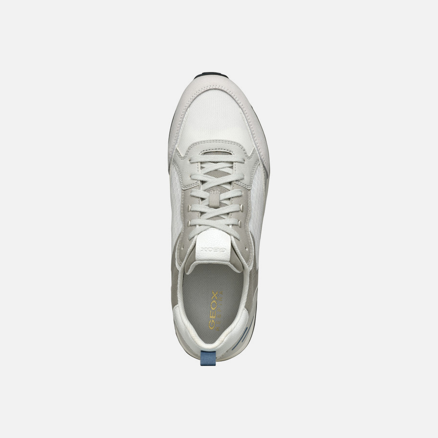 White men's sneakers Geox Partenio - Men's