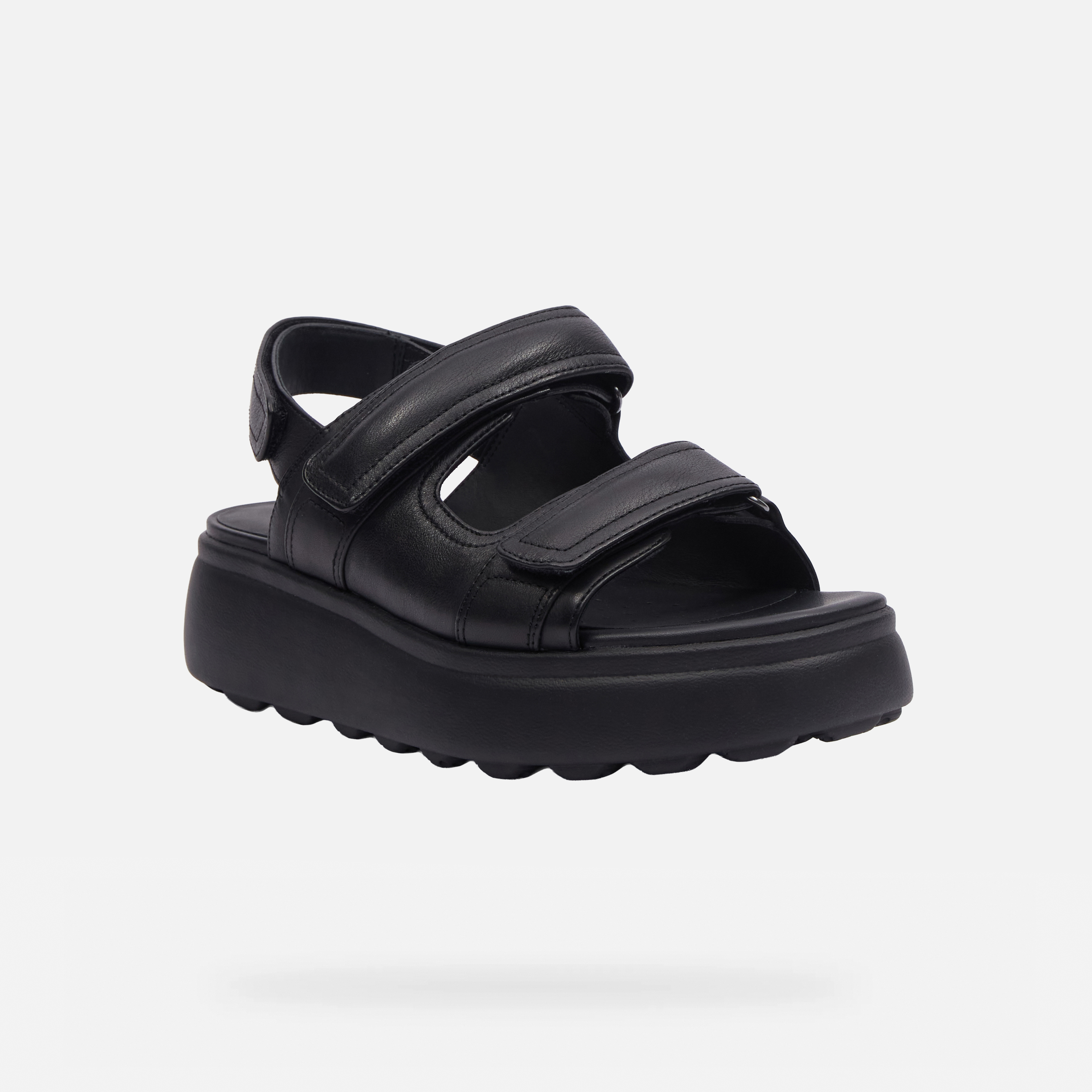 Black women's sandals Geox Spherica EC4.1 S - Women's