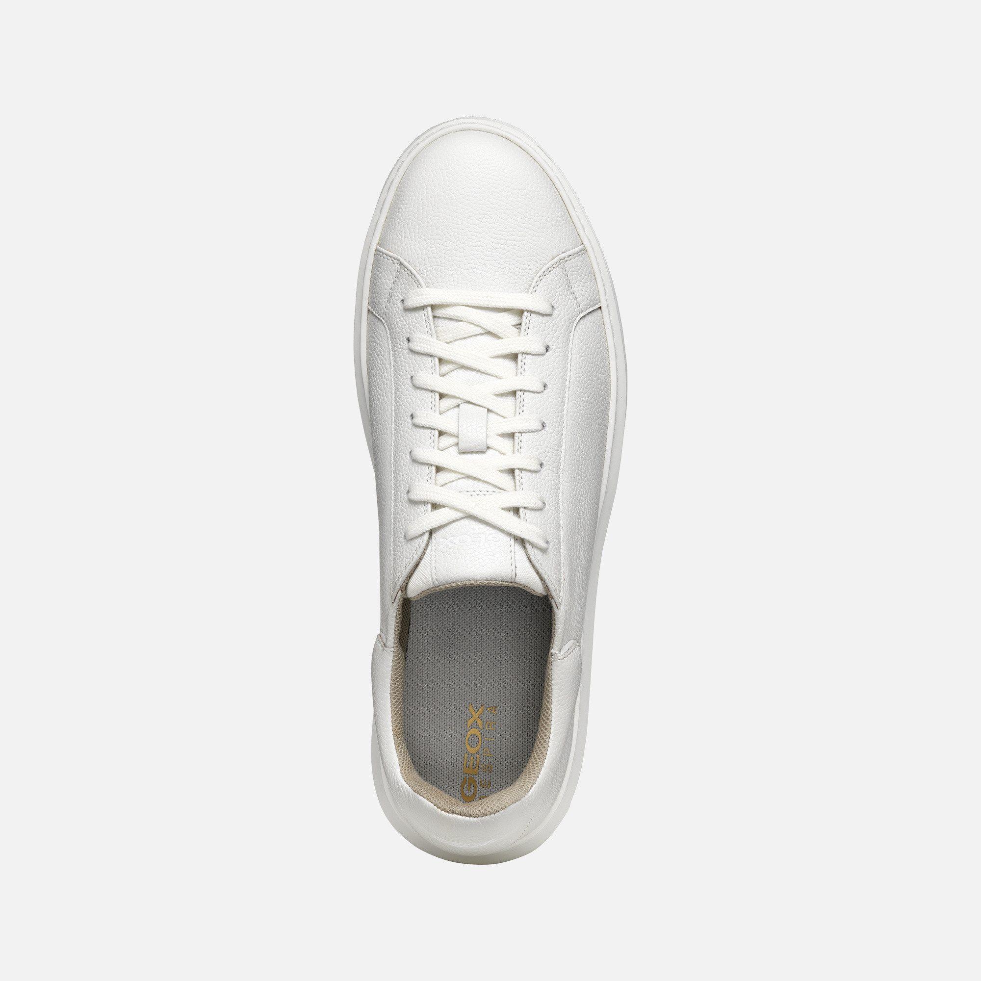 White men's sneakers Geox Deiven - Men's