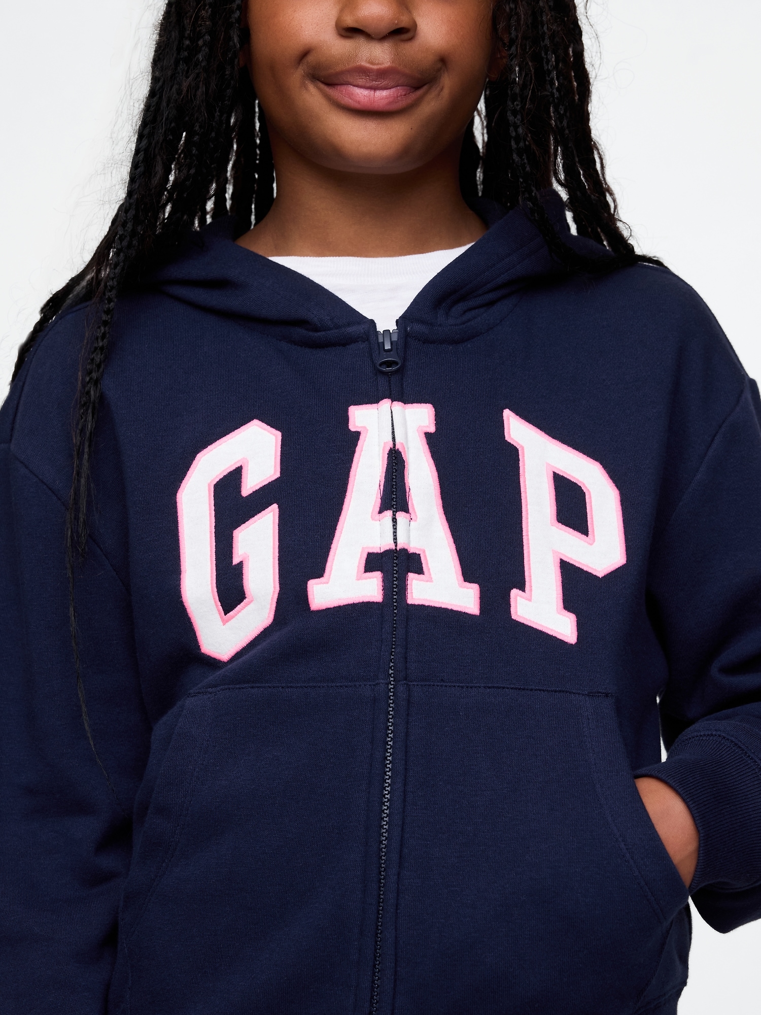GAP Children&#039;s sweatshirt with logo - Girls