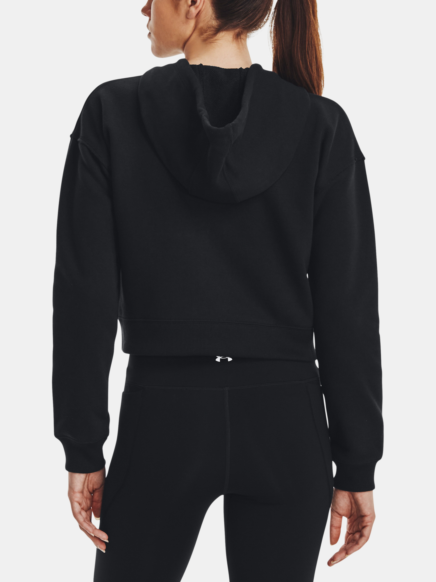 Under Armour Sweatshirt Pjt Rck HW Terry FZ-BLK - Women's