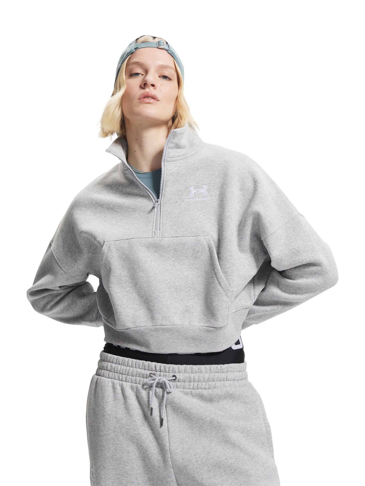 Women's sweatshirt Under Armour UA Icon Fleece OS HZ - Women's