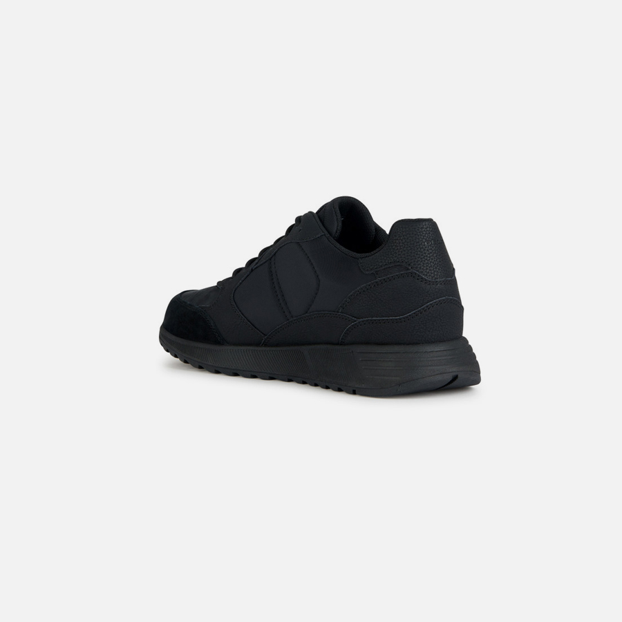 Black men&#039;s sneakers Geox Molveno - Men&#039;s