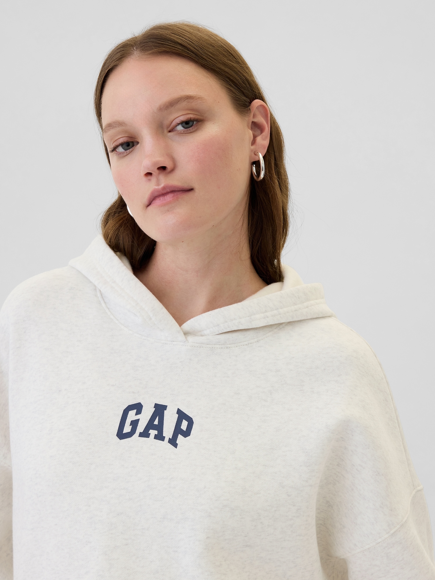 GAP Crop sweatshirt with logo - Women's