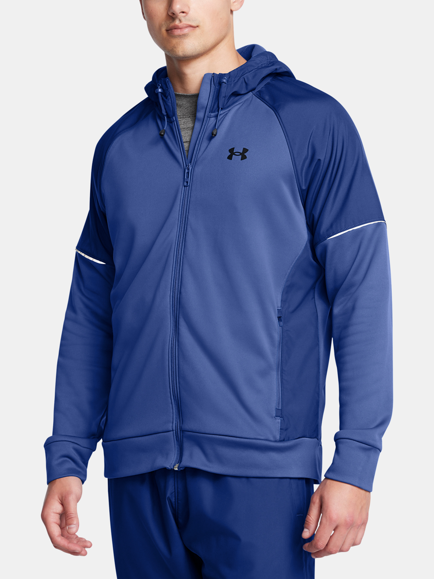 Men's Sweatshirt Under Armour UA AF Storm FZ Hoodie-BLU - Men's