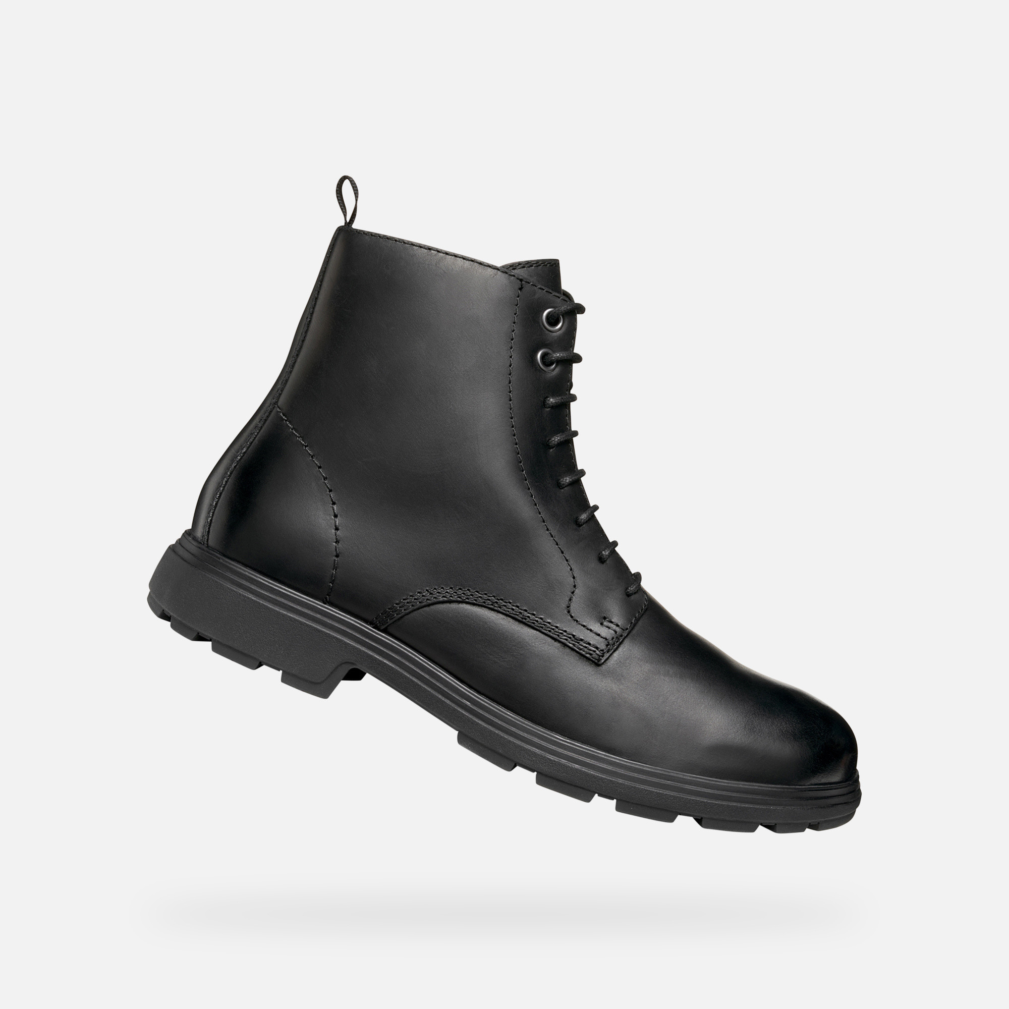 Black mens ankle boots Geox Meiern - Men