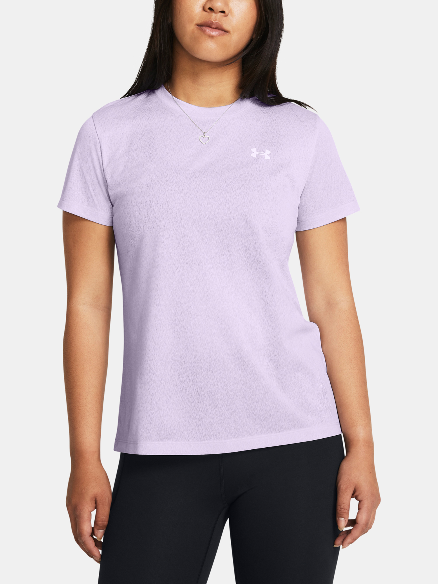 Women's T-shirt Under Armour Tech Riddle SSC-PPL - Women's