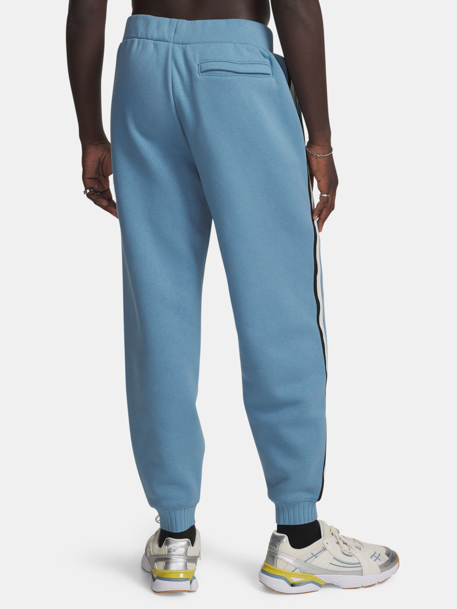 Men&#039;s Under Armour UA Icon Heavy Rib Jogger-BLU Sweatpants - Mens