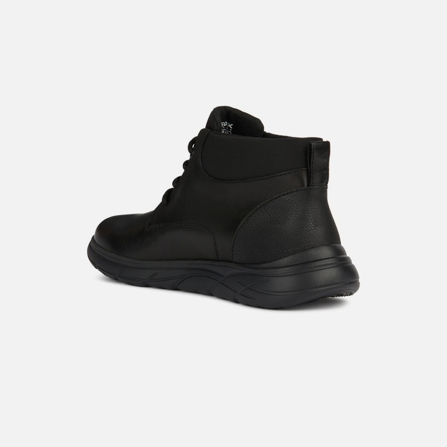 Black men&#039;s ankle boots Geox Portello - Men