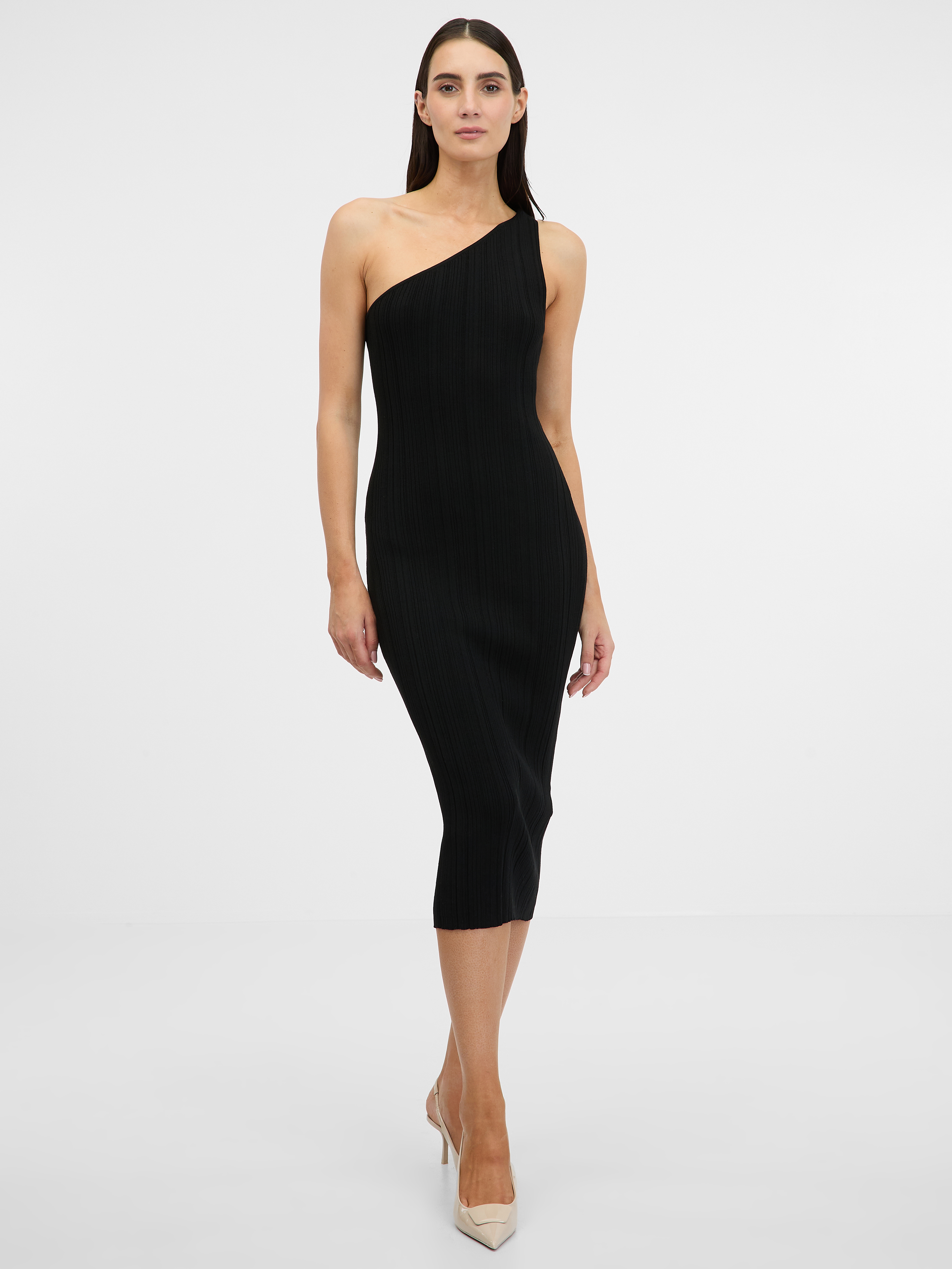 Black women's midi dress ORSAY - Women's