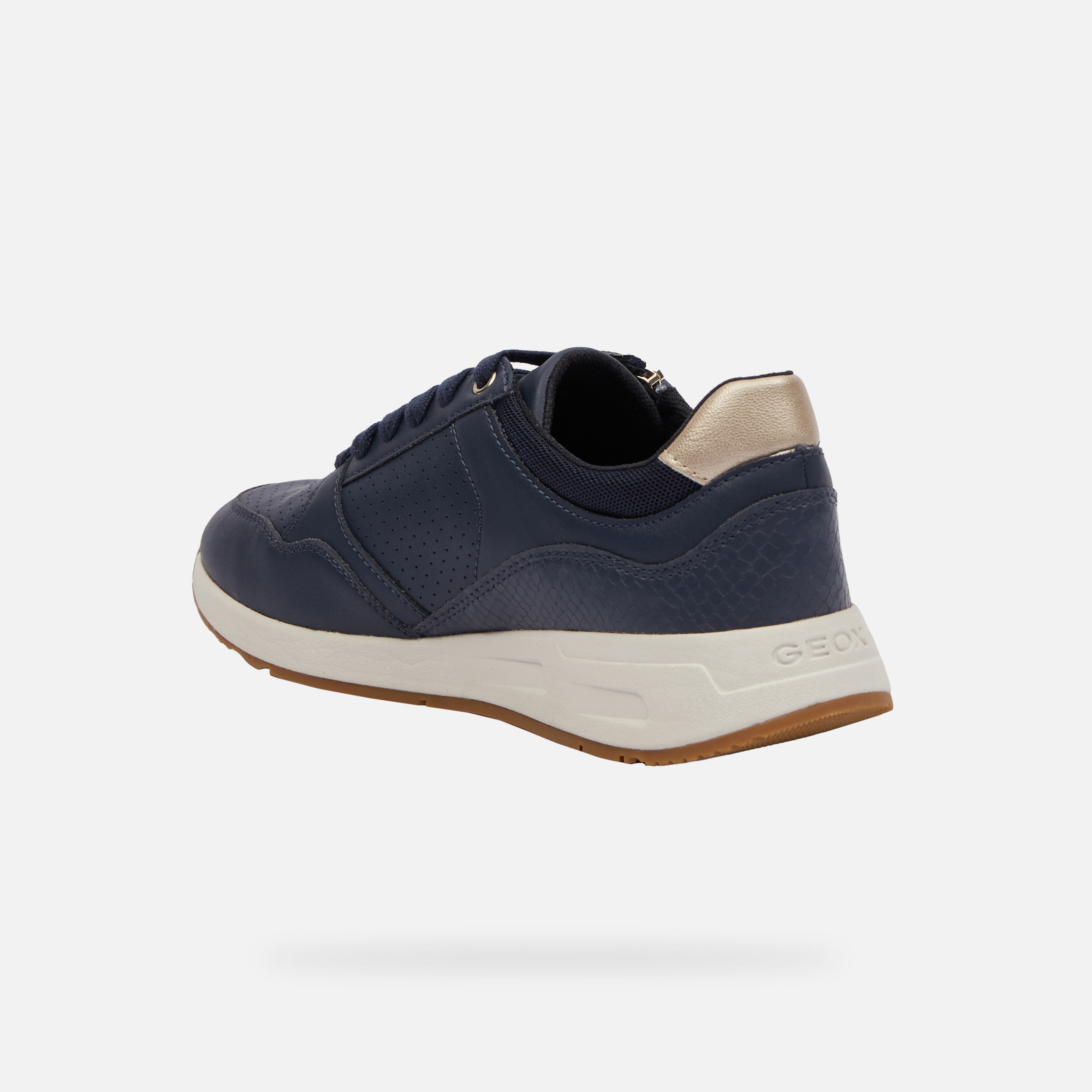 Dark blue women's sneakers Geox Bulmya - Women's