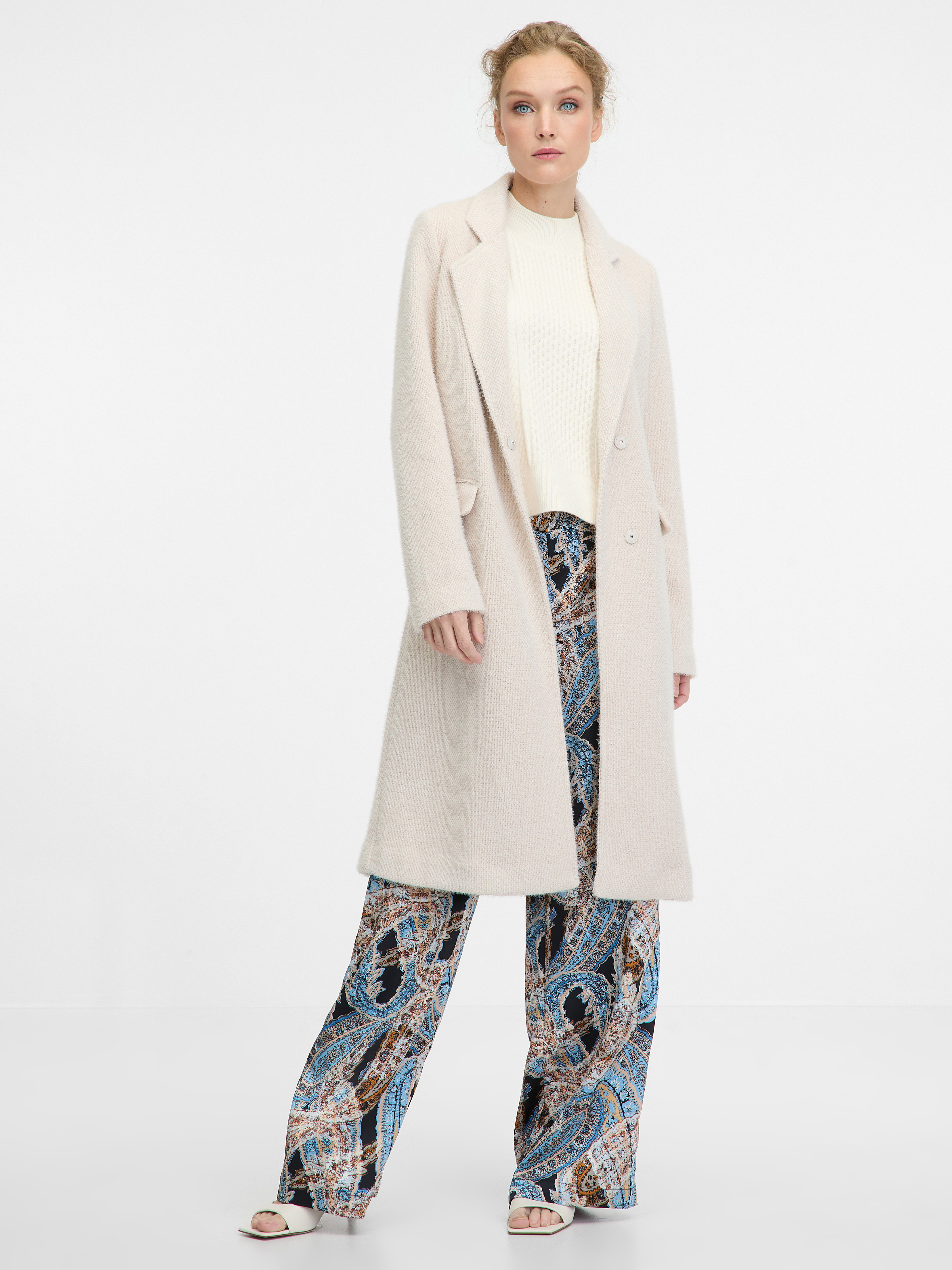 Beige women's coat ORSAY - Women's