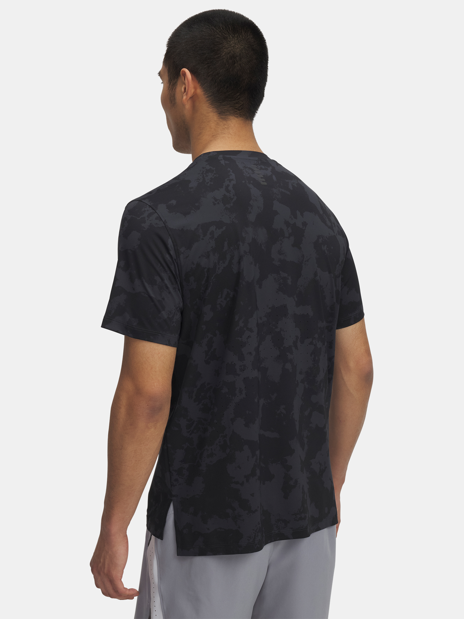 Men's T-shirt Under Armour UA LAUNCH ELITE PRT SS-GRY - Men's