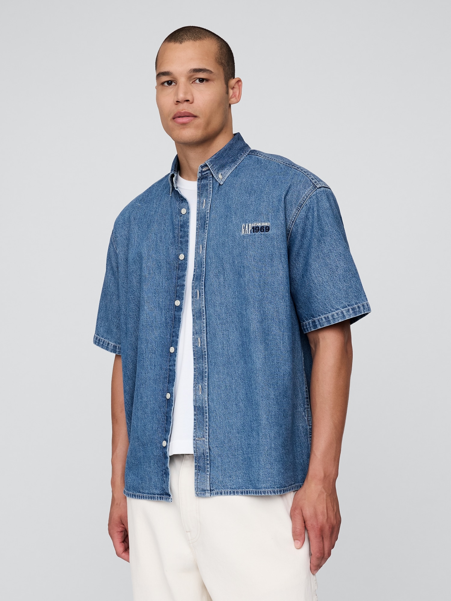GAP Oversize denim shirt - Men's