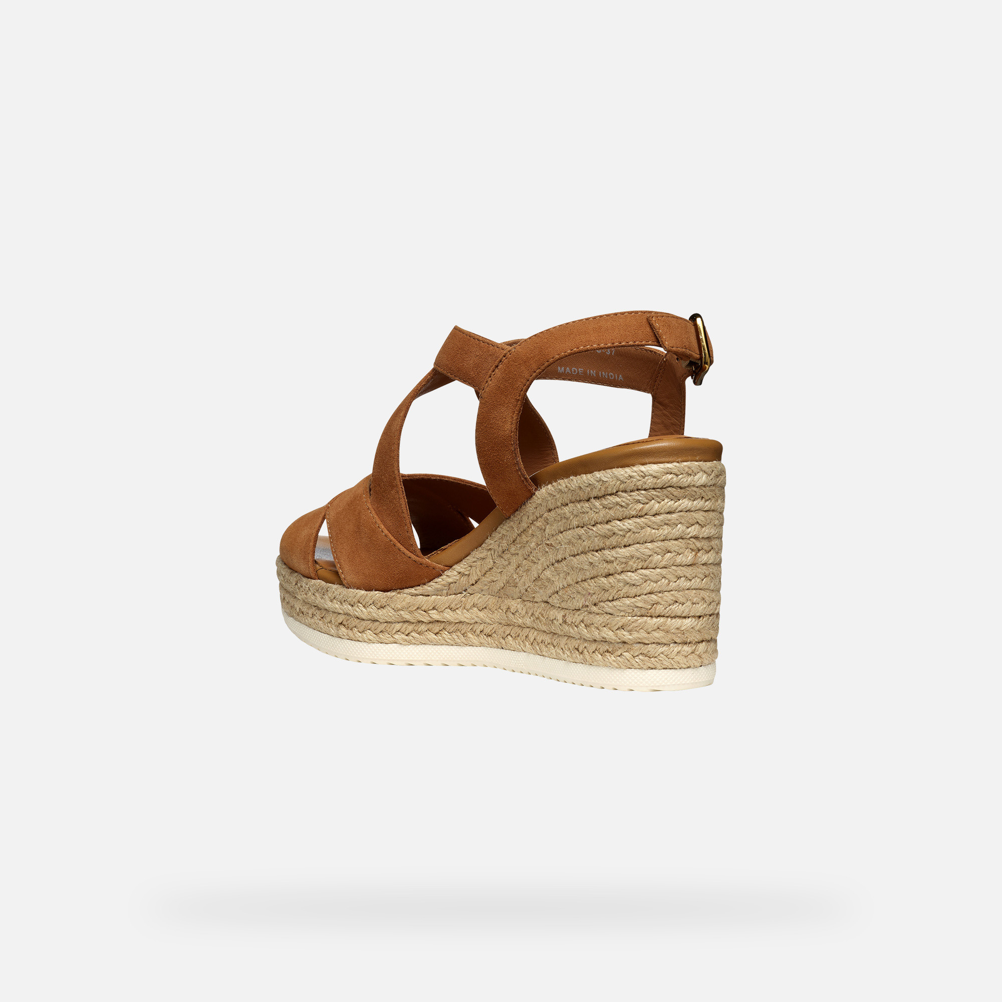 Brown women&#039;s sandals Geox Ponza - Women&#039;s